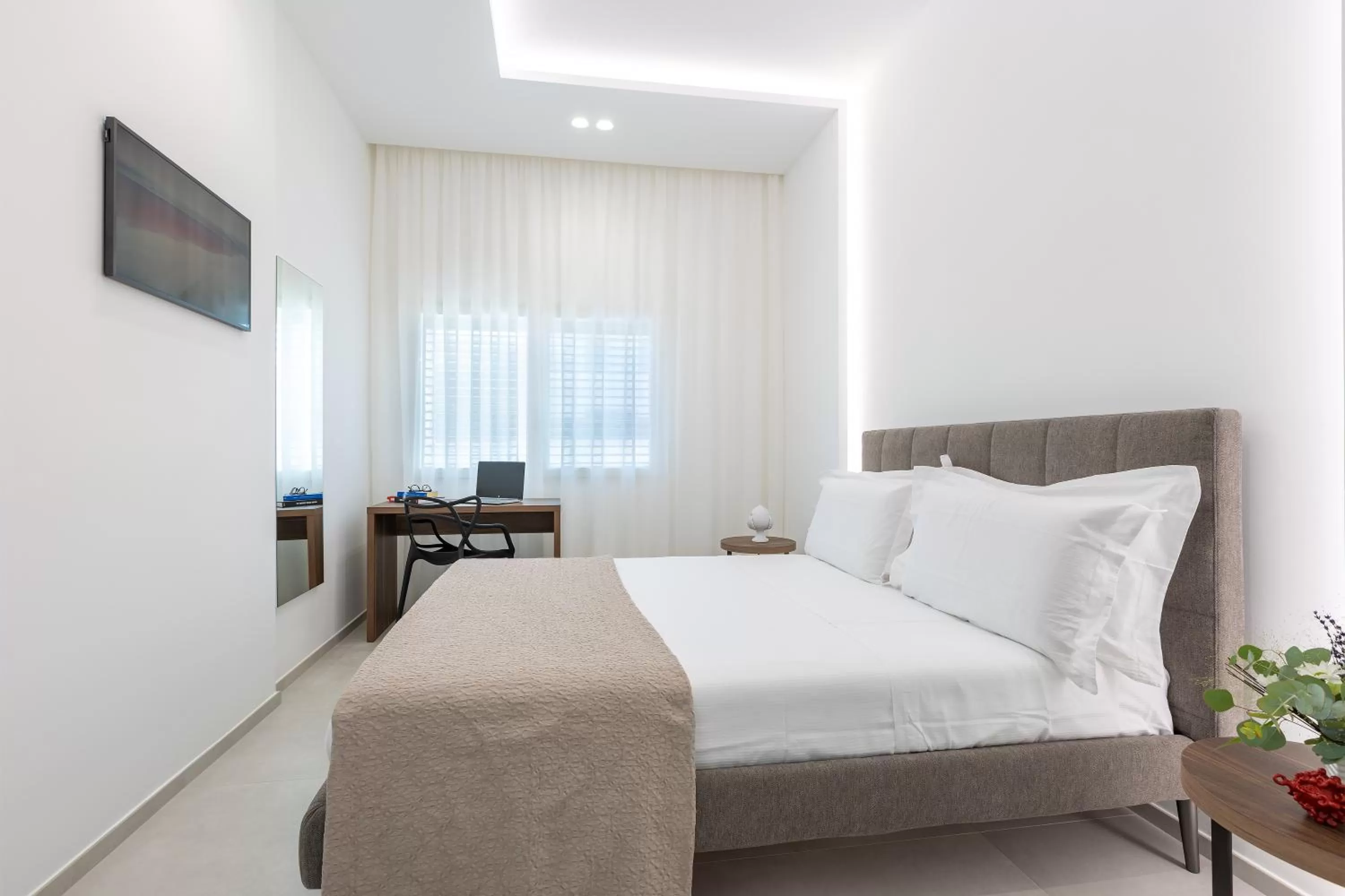 Bed in Daline Holiday Rooms