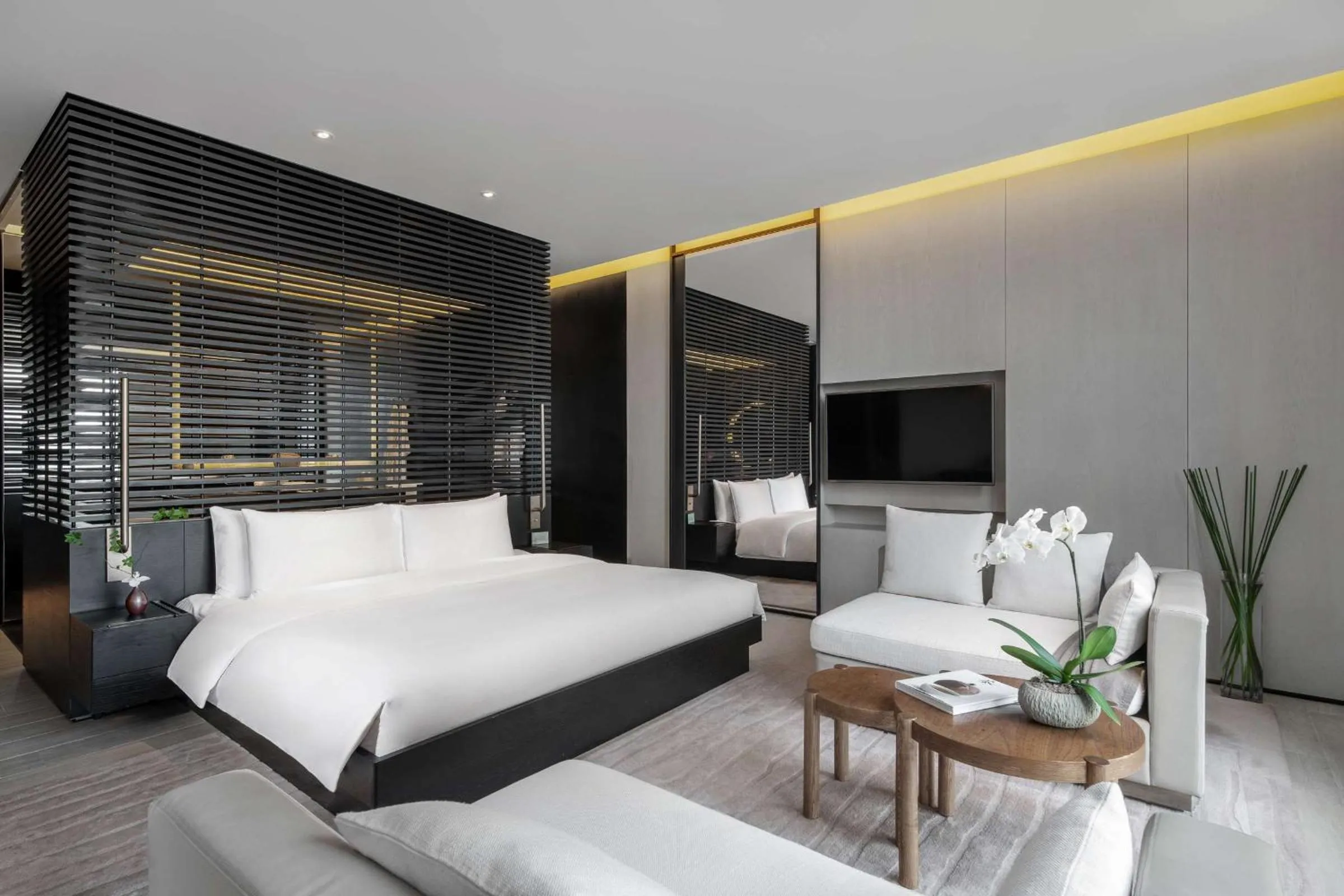 Photo of the whole room, Bed in The Temple House