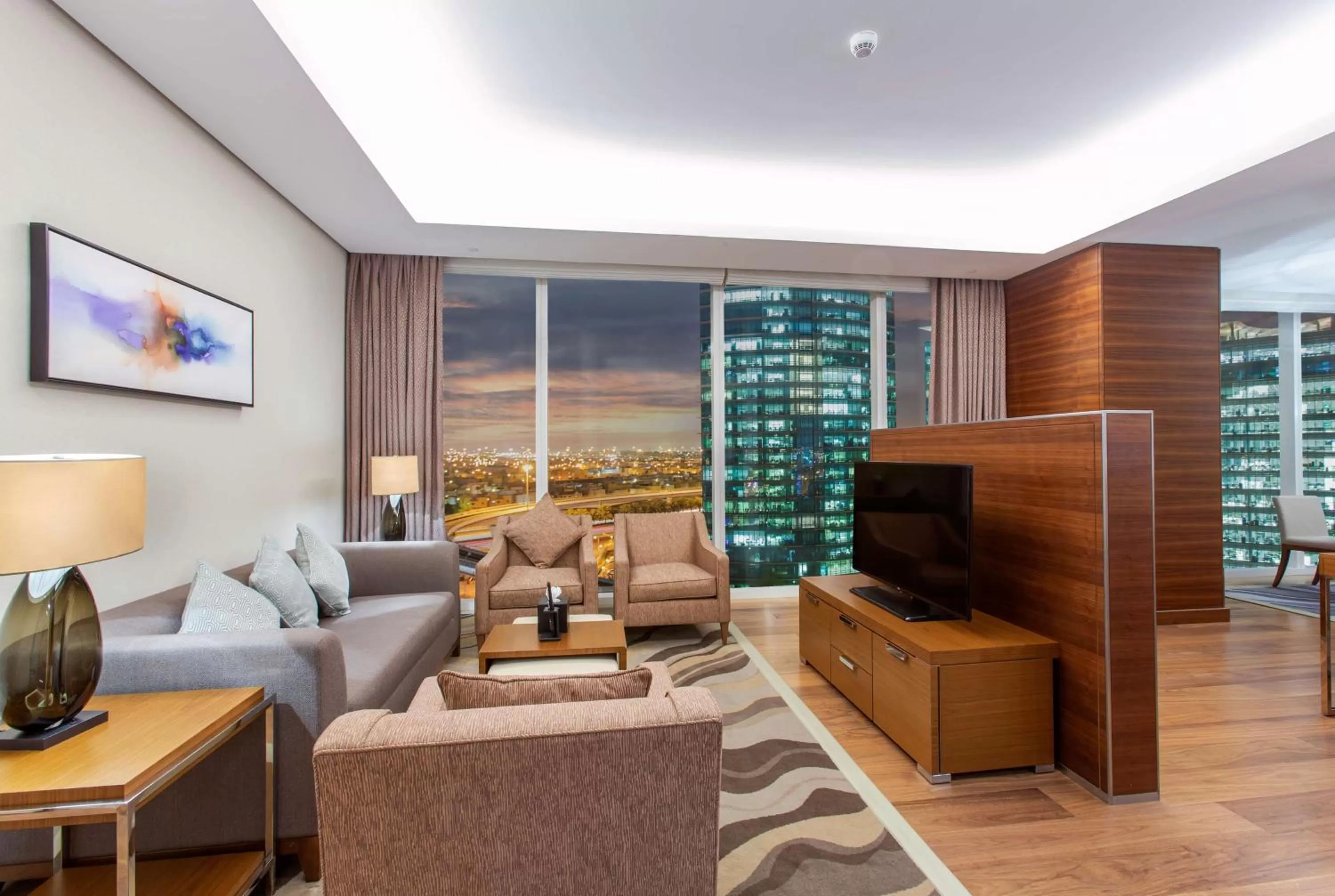 Living room in Hilton Riyadh Hotel & Residences