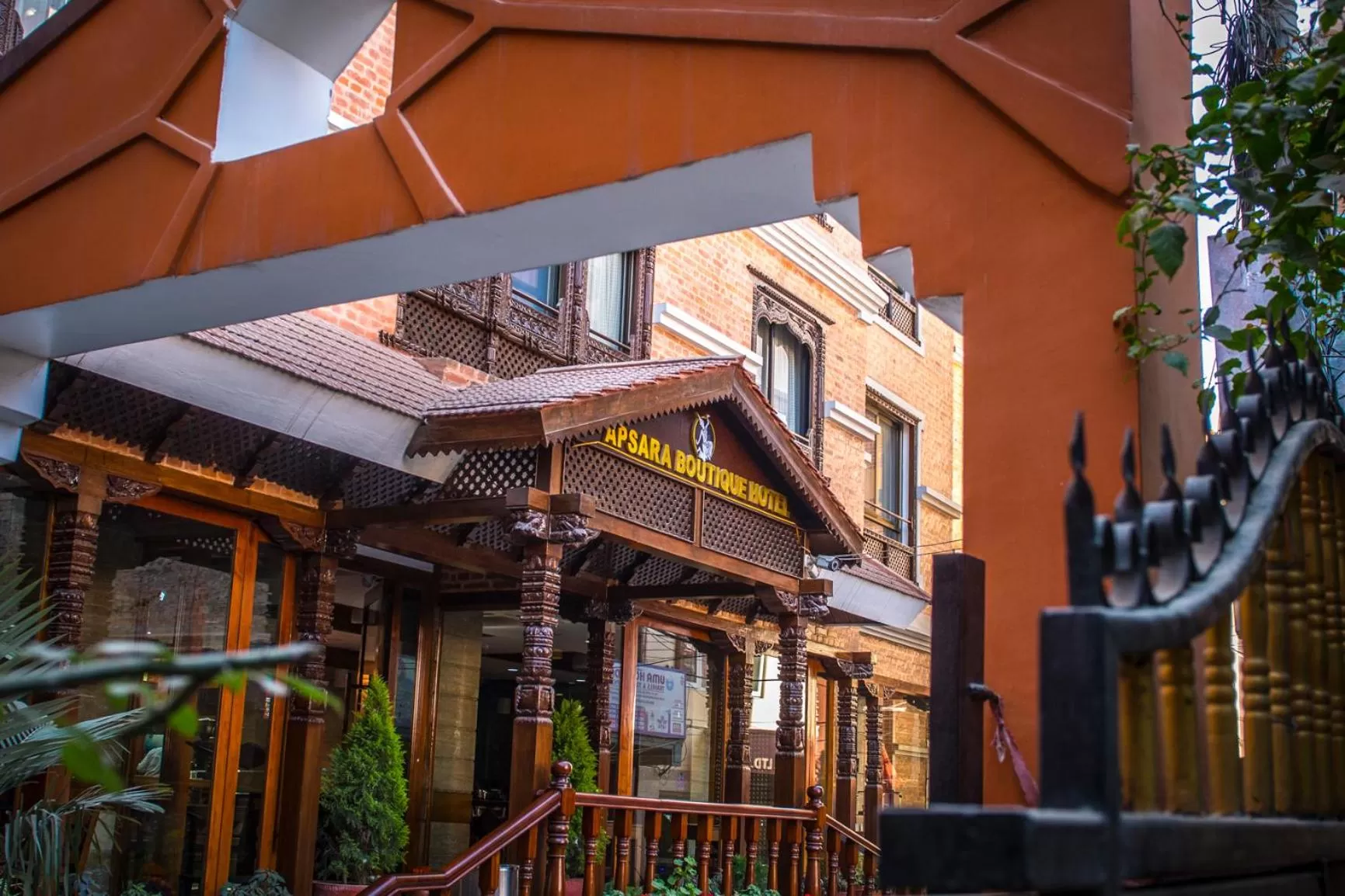 Property building in Apsara Boutique Hotel