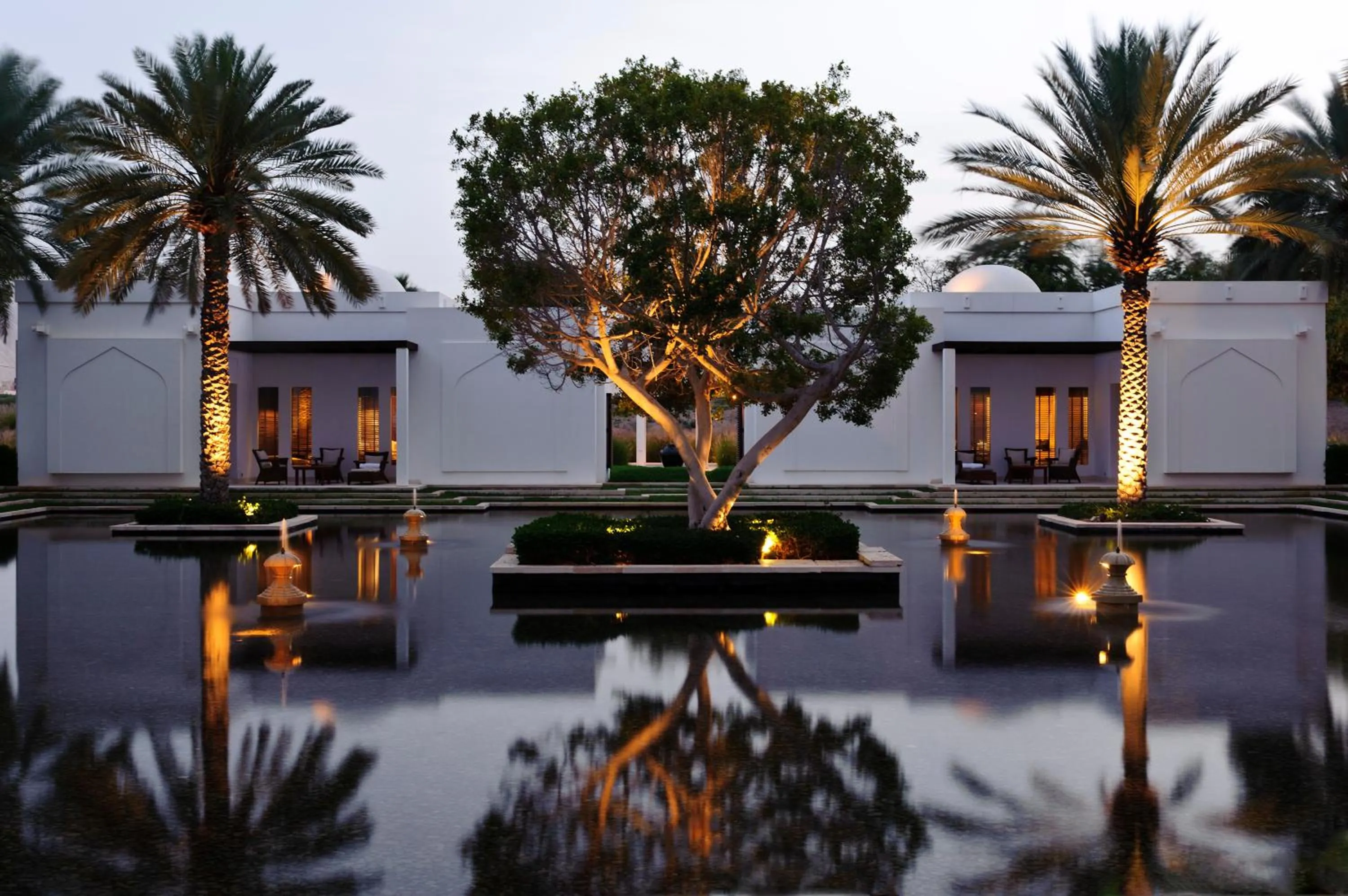 Swimming pool in The Chedi Muscat
