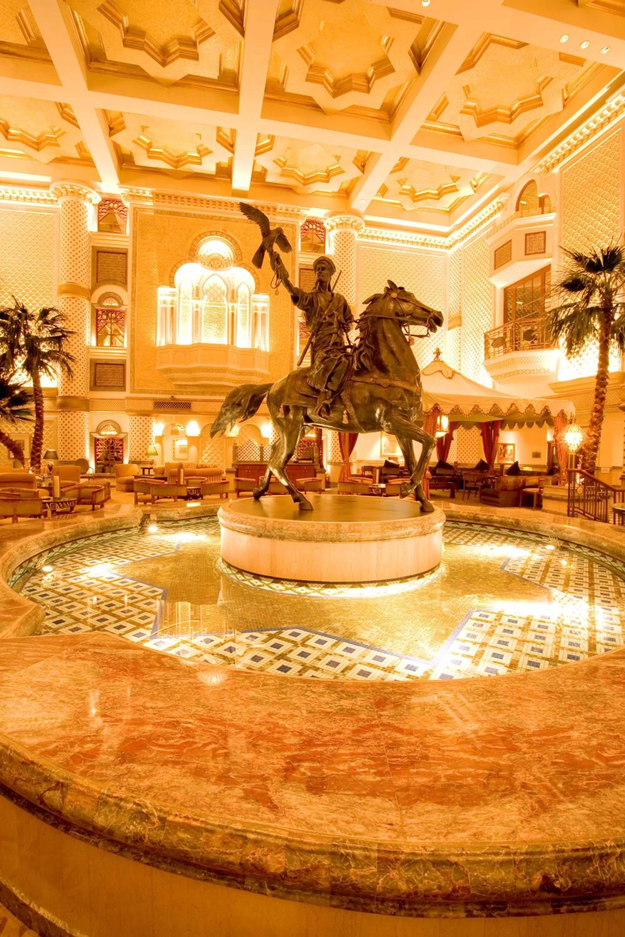 Lobby or reception in Grand Hyatt Muscat
