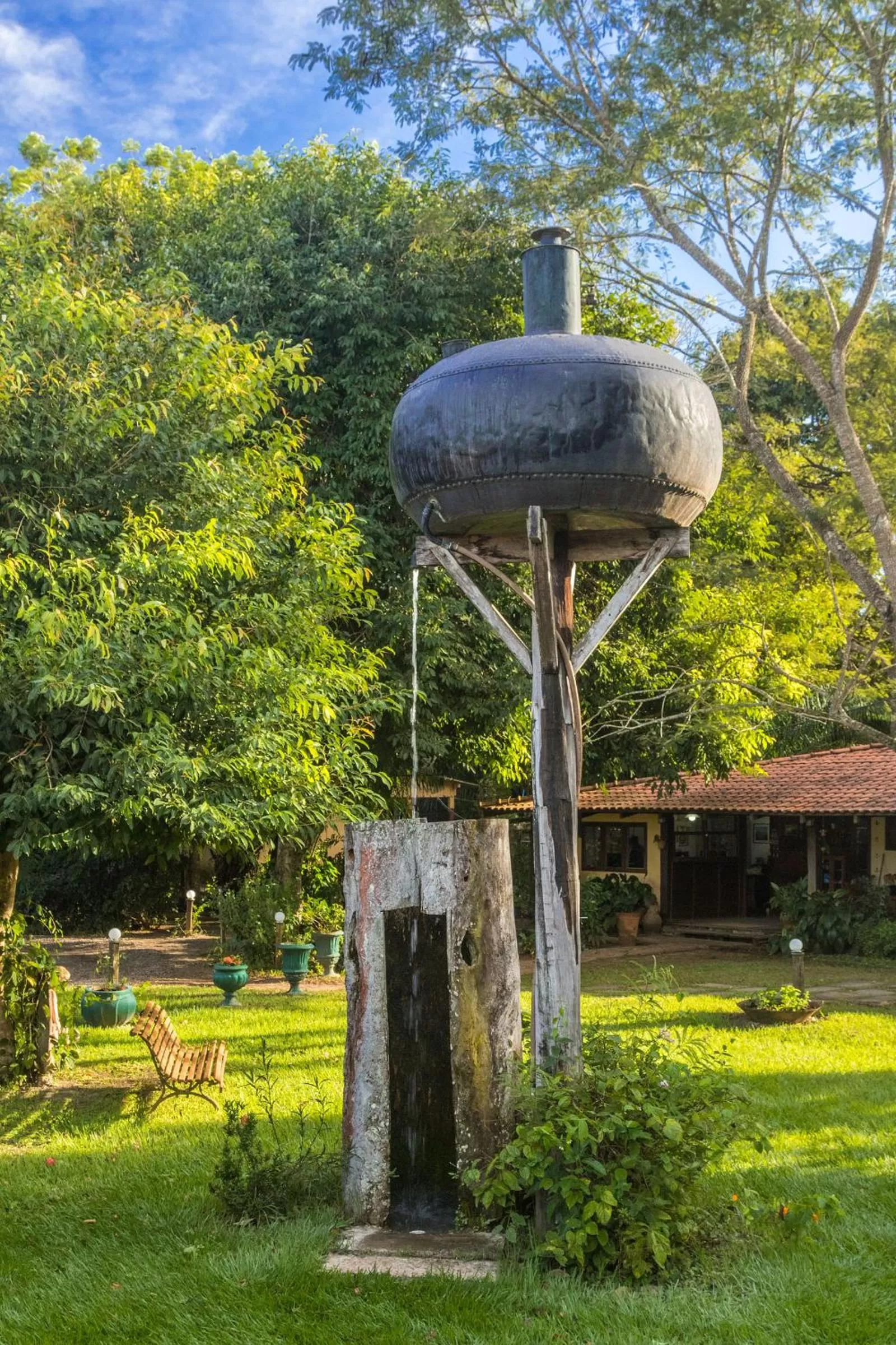Decorative detail in Hotel Santa Esmeralda