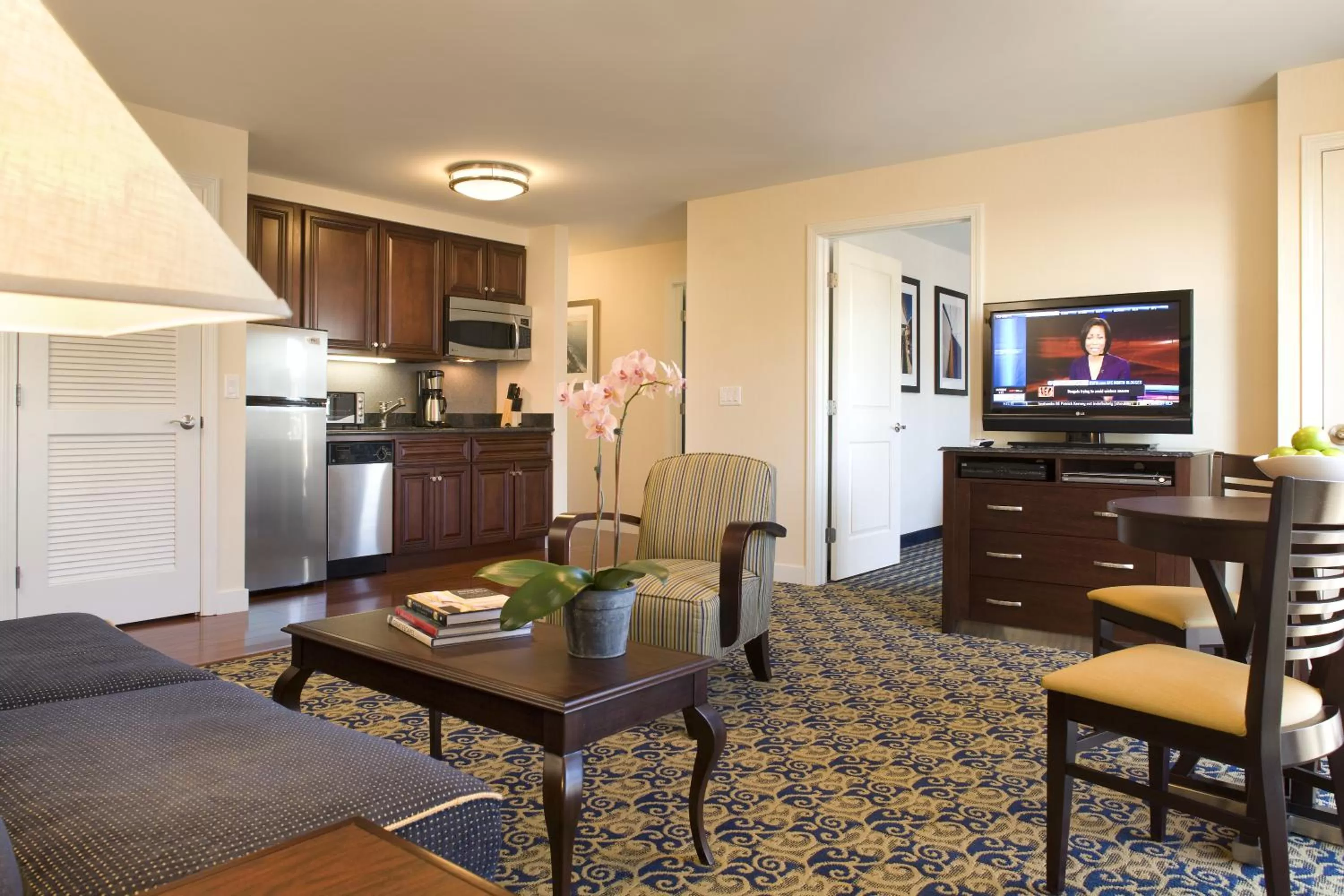 TV and multimedia in Newport Beach Hotel & Suites