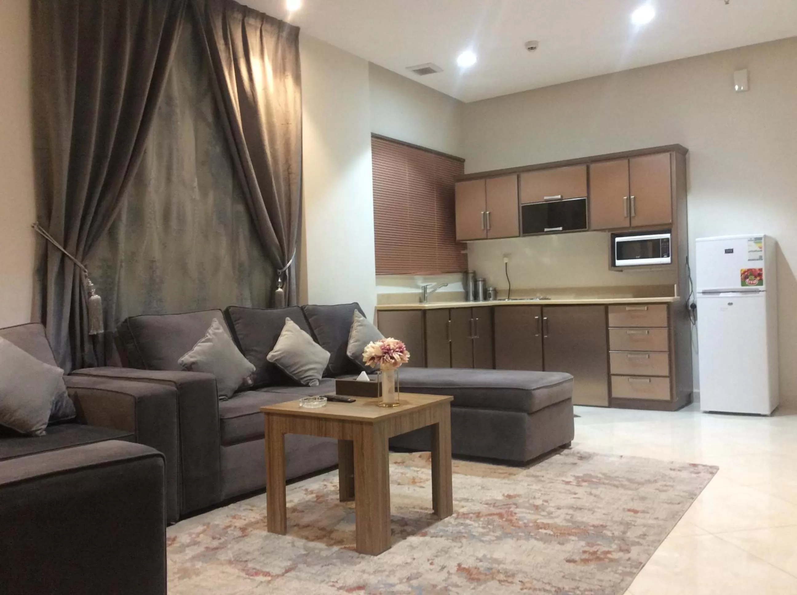 Kitchen or kitchenette in Admire Apart' Hotel