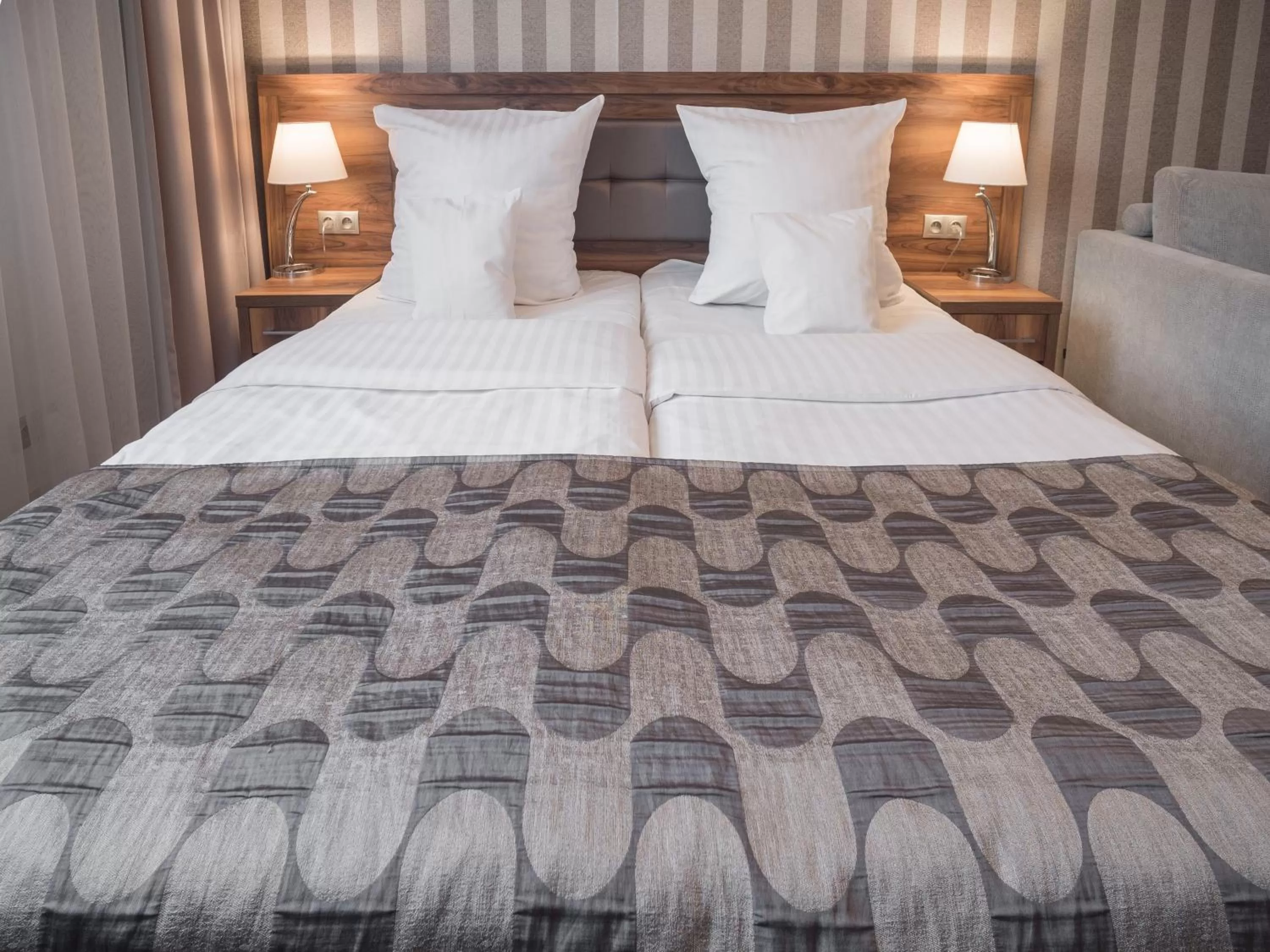 Bed in Hotel Miodowa