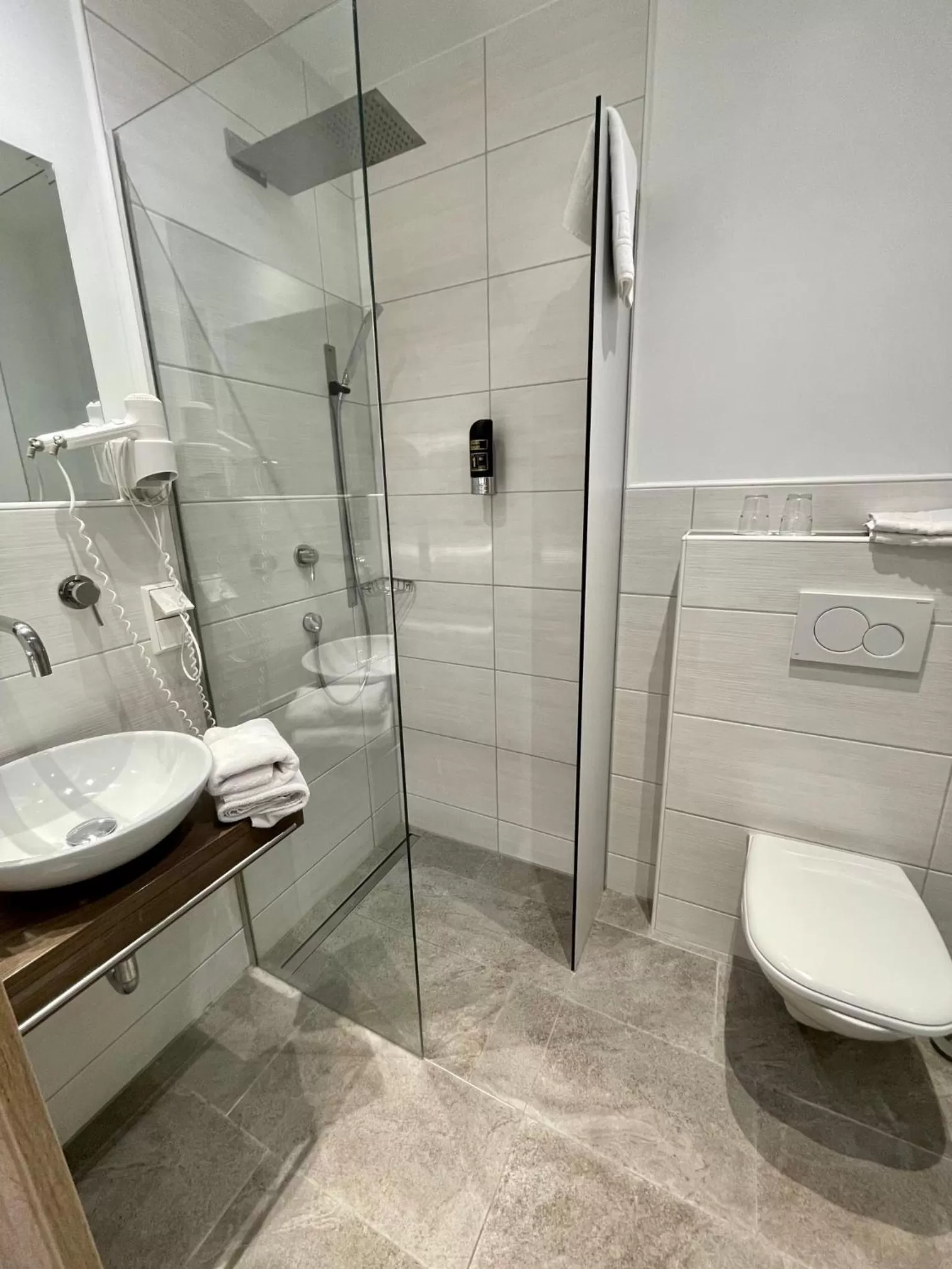 Bathroom in Hotel Central