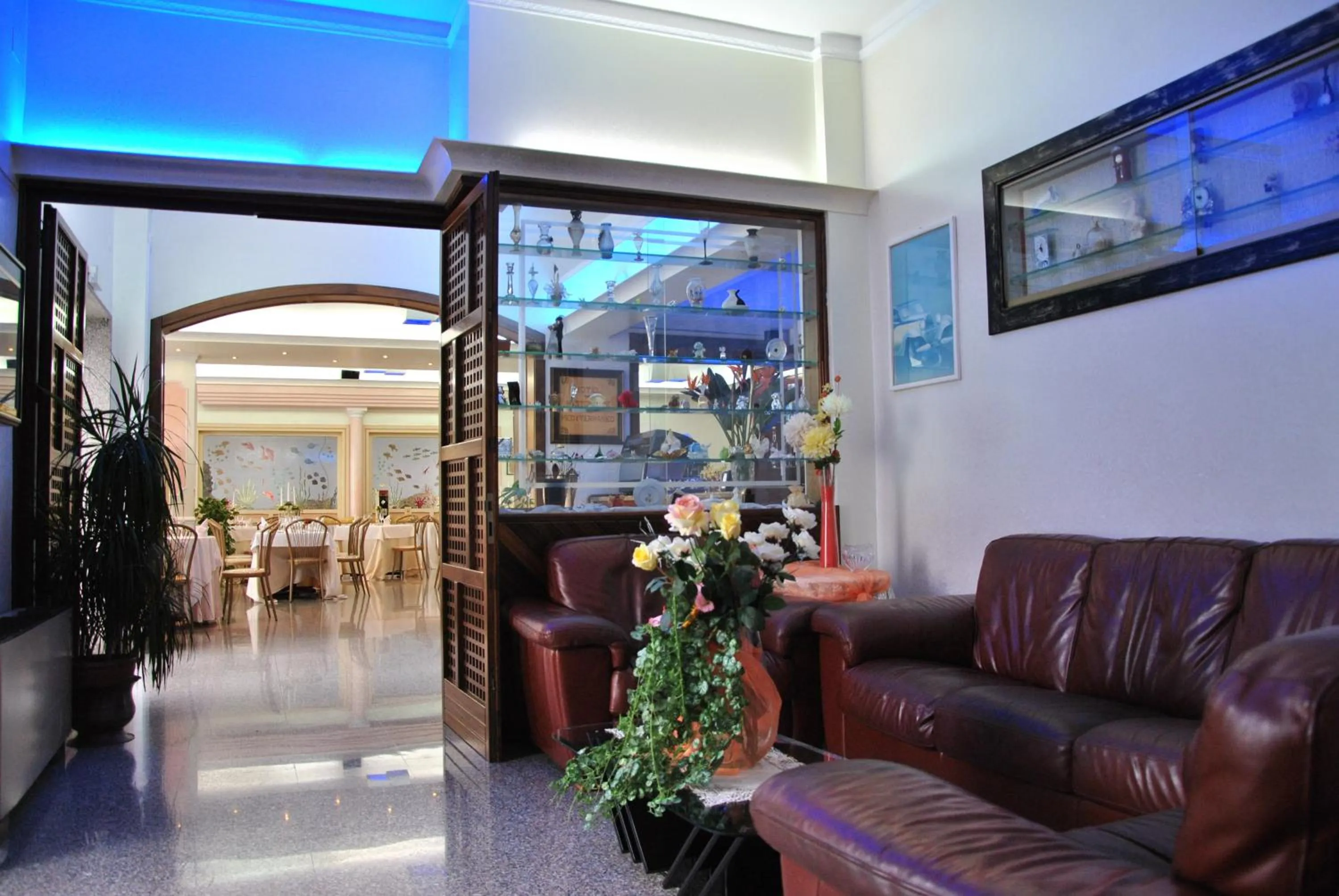 Lobby or reception in Hotel Mediterraneo