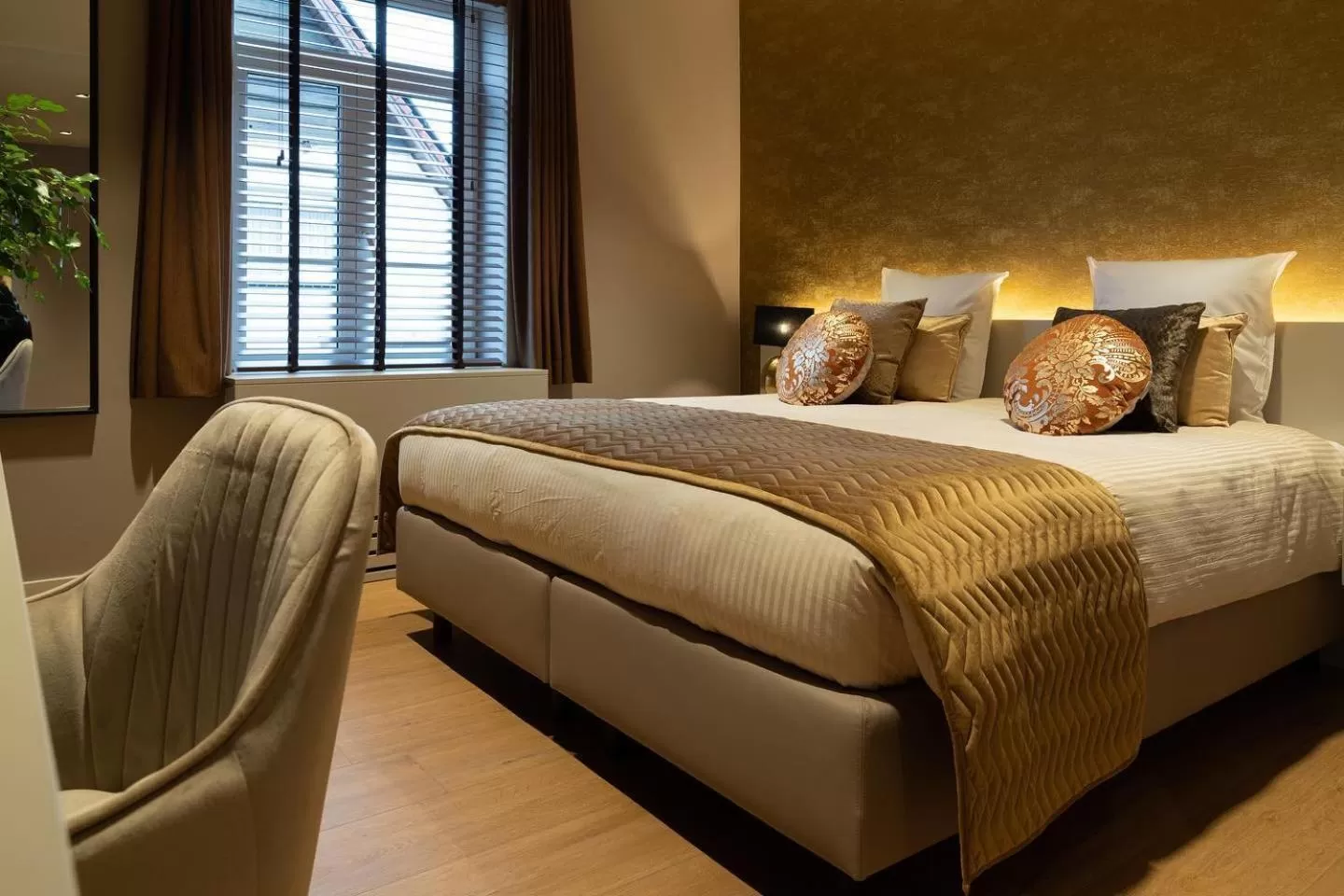 Bed in Hotel de Boskar Houthalen