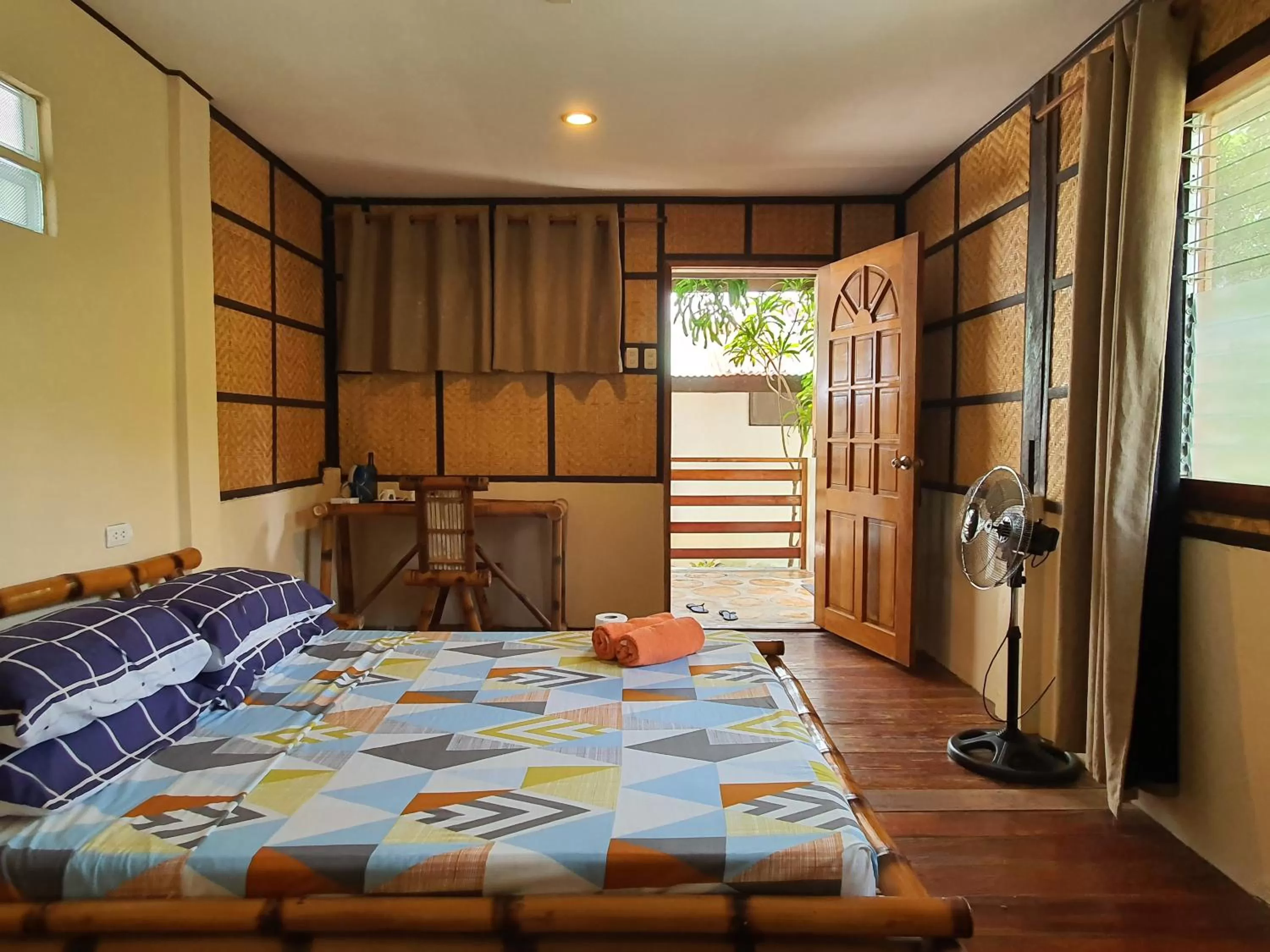 Bed in Charisma Beach Resort