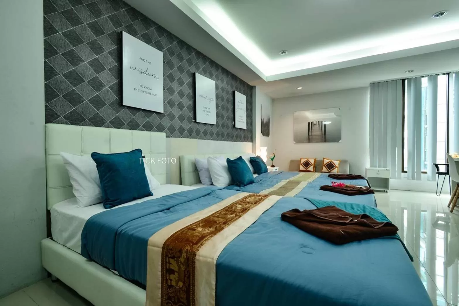 Bed in Sphat เอสพลัส Boutique Hotel chiang mai