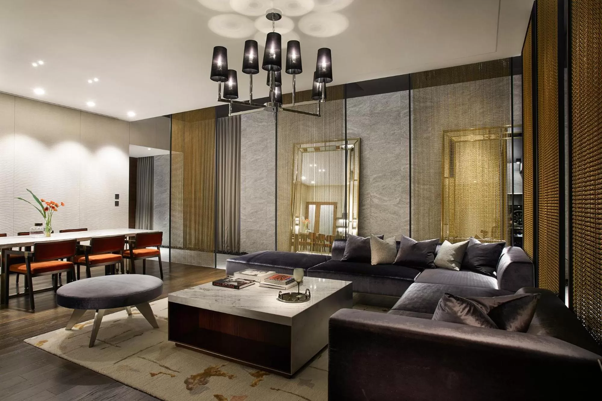 Living room in L7 GANGNAM by LOTTE HOTELS