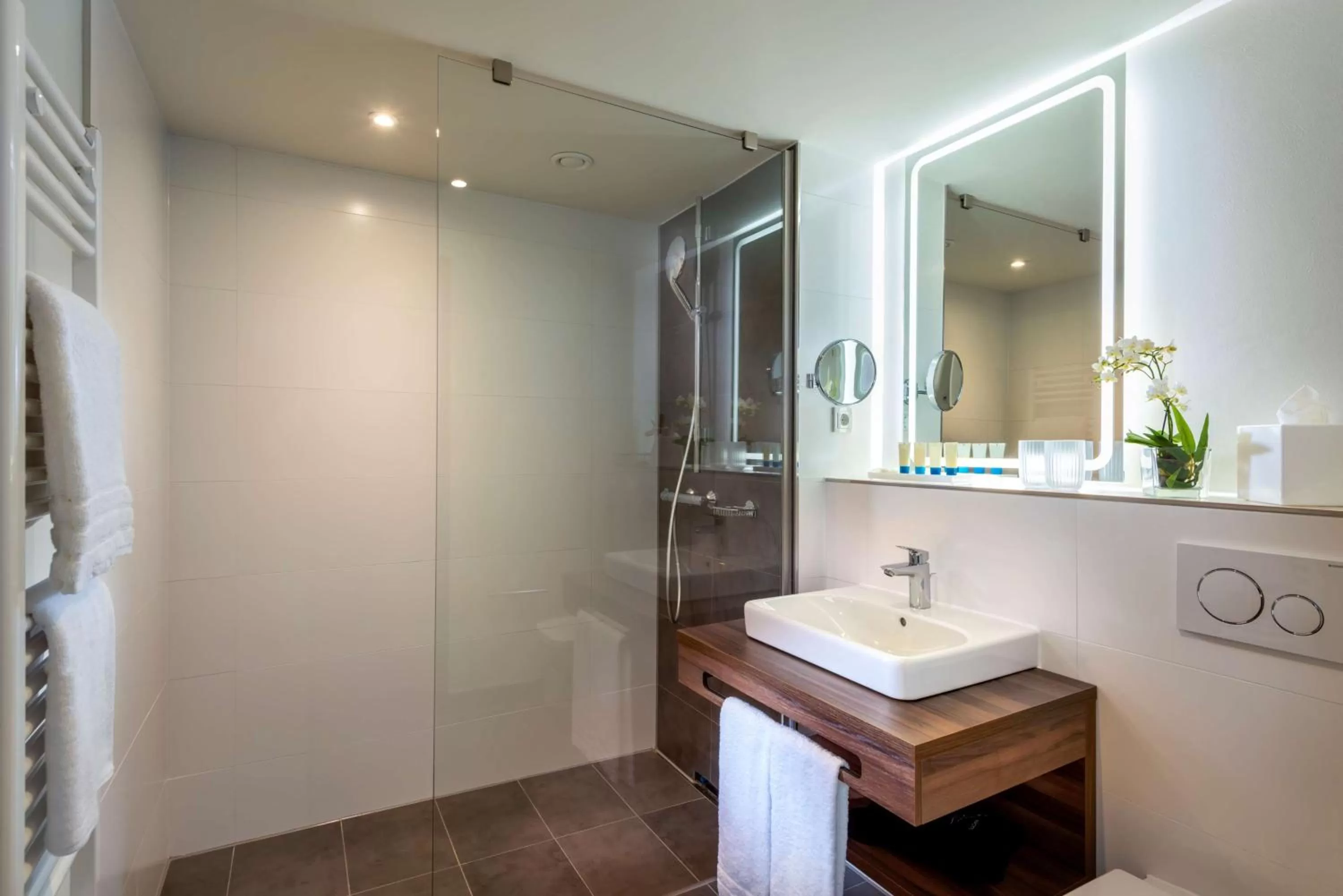 Bathroom in Hyatt House Frankfurt Eschborn