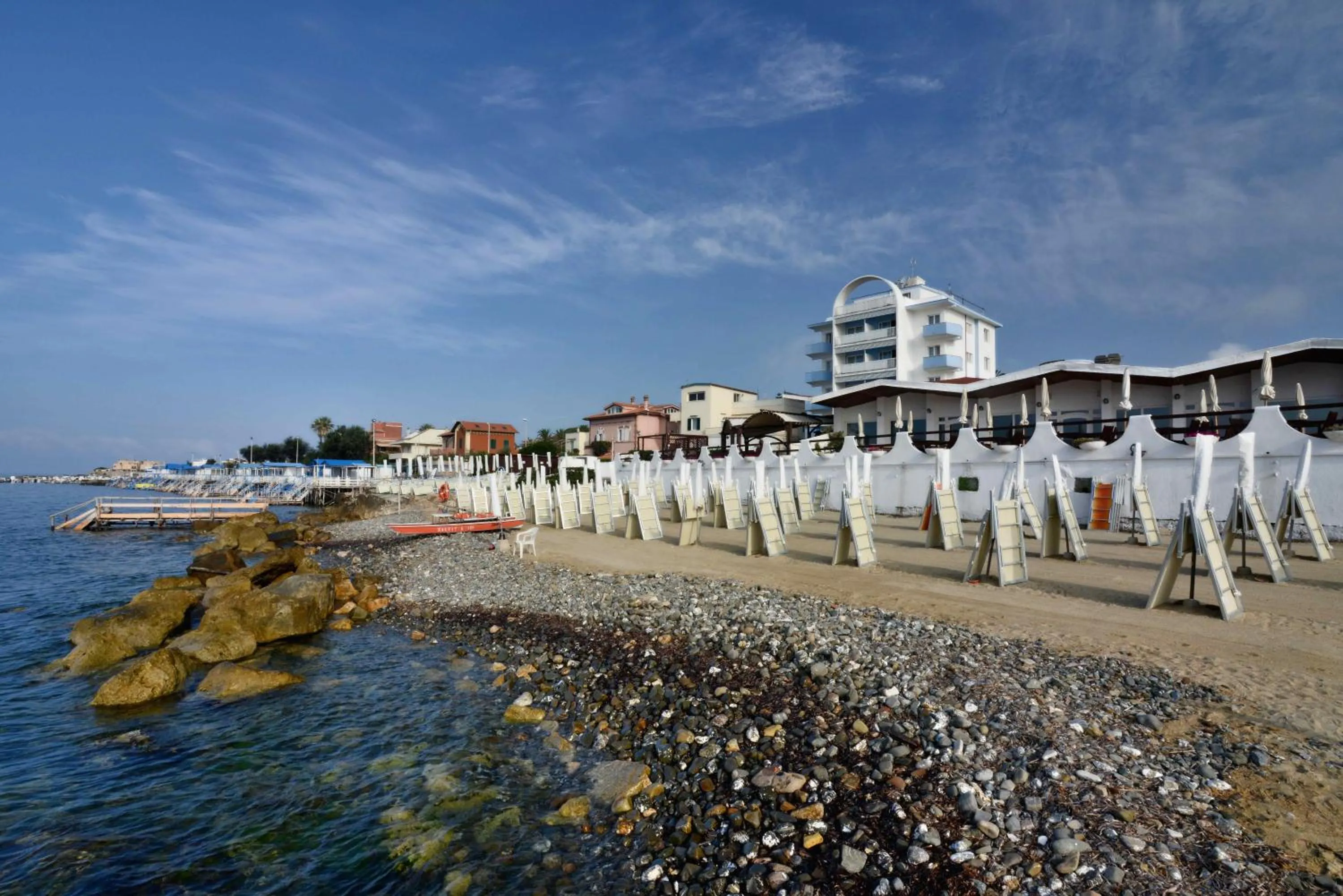 Beach in Hotel Cavalluccio Marino