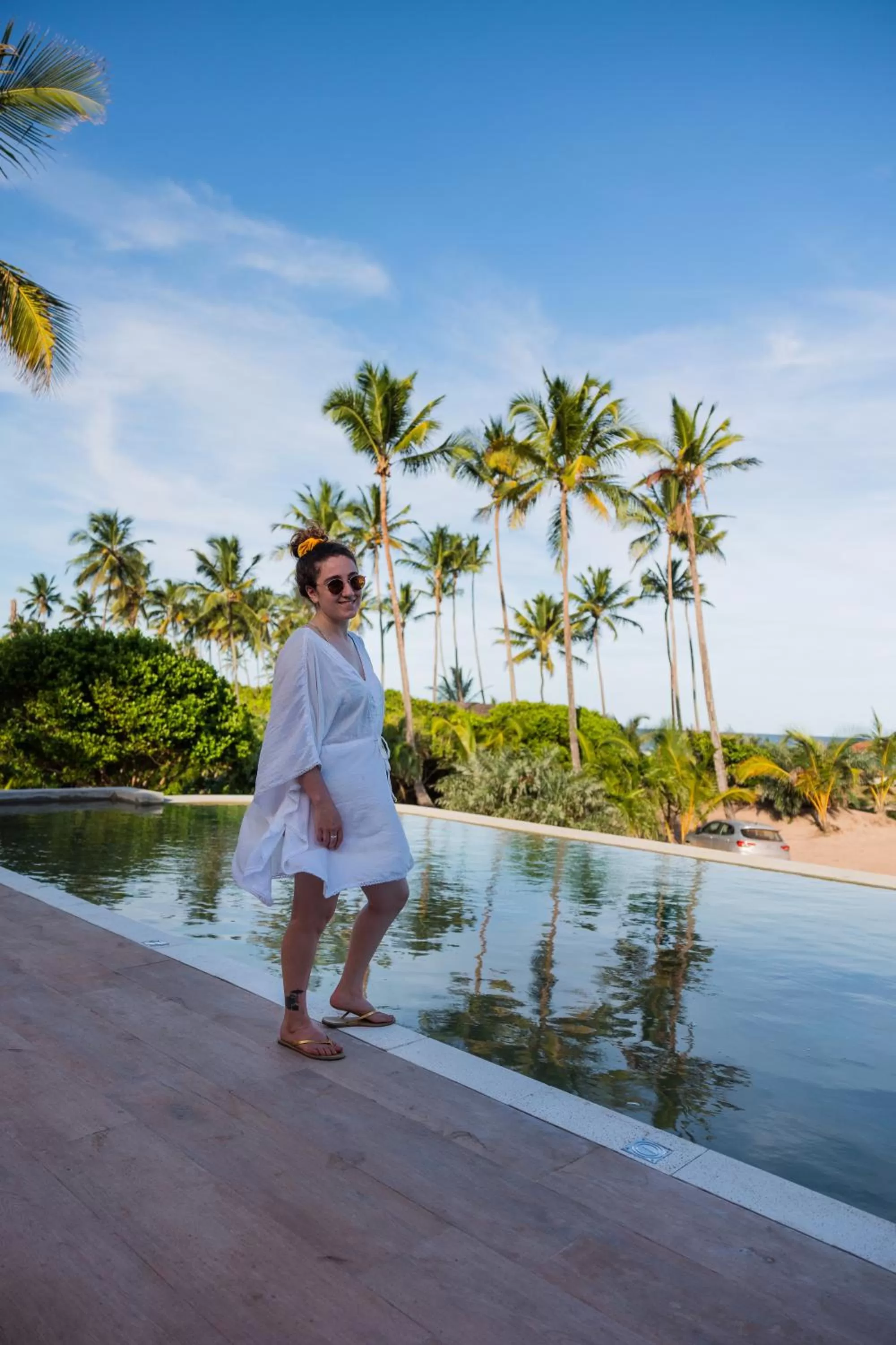 Swimming pool in Pousada Sitio da Bia