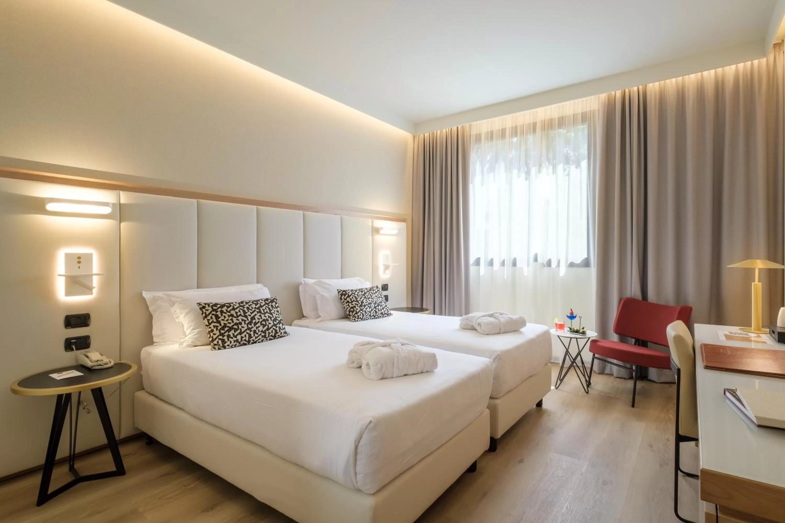 TV and multimedia, Bed in Savhotel Aemilia Bologna