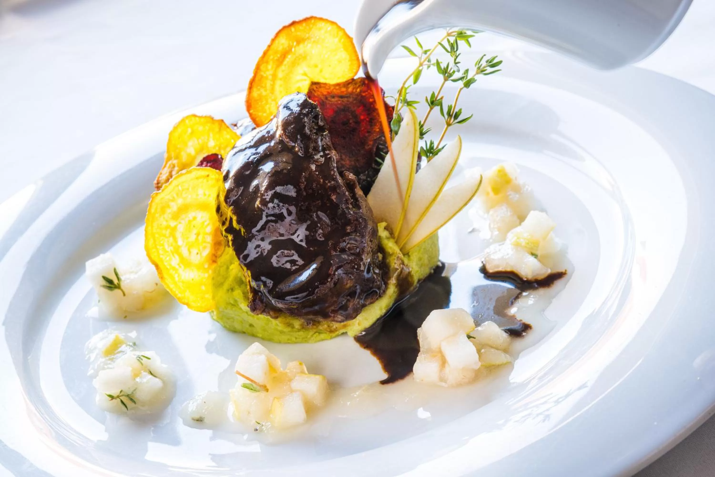 Restaurant/places to eat in Schlosshotel Klaffenbach