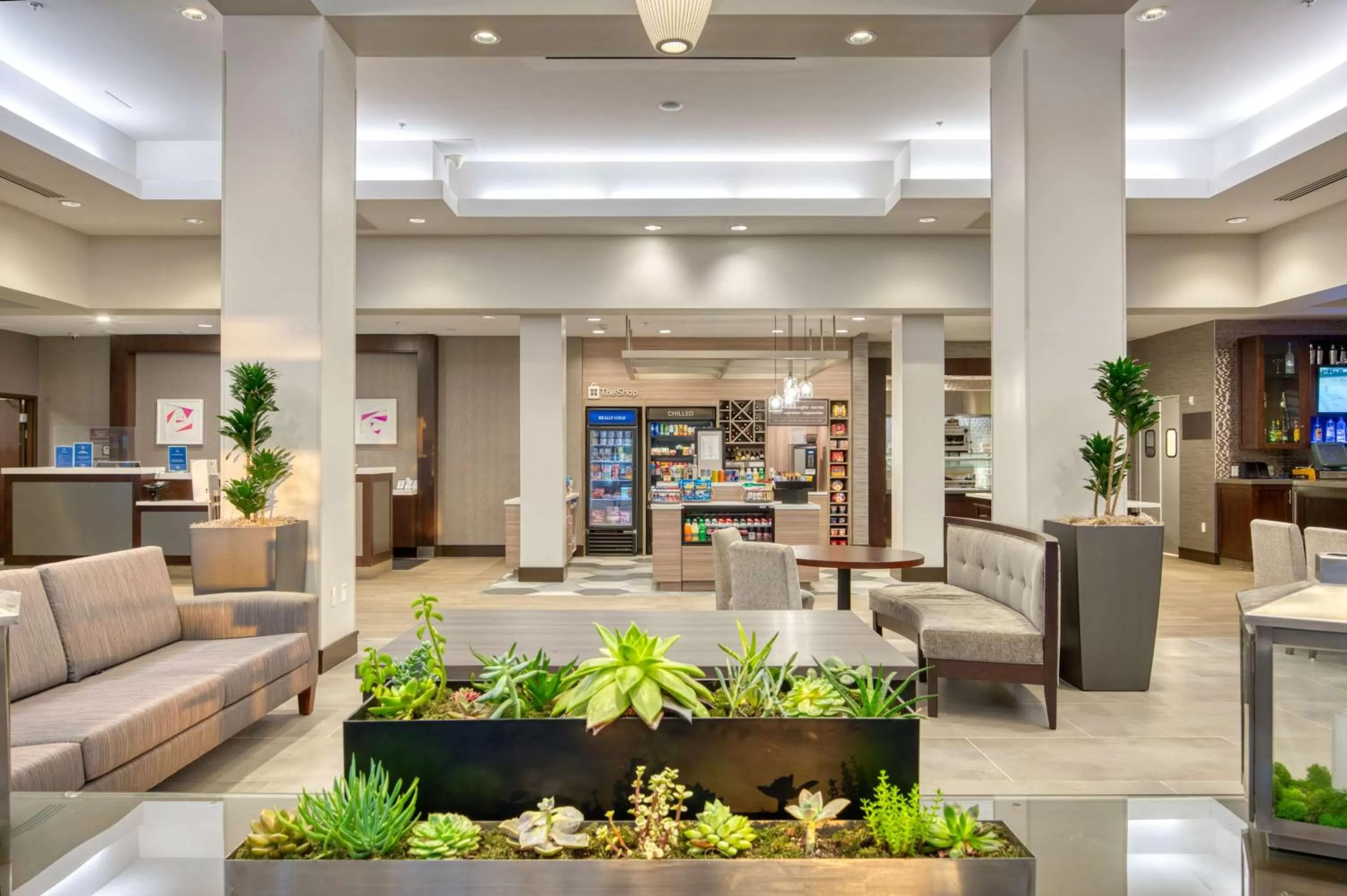 Lobby or reception in Hilton Garden Inn Irvine/Orange County Airport