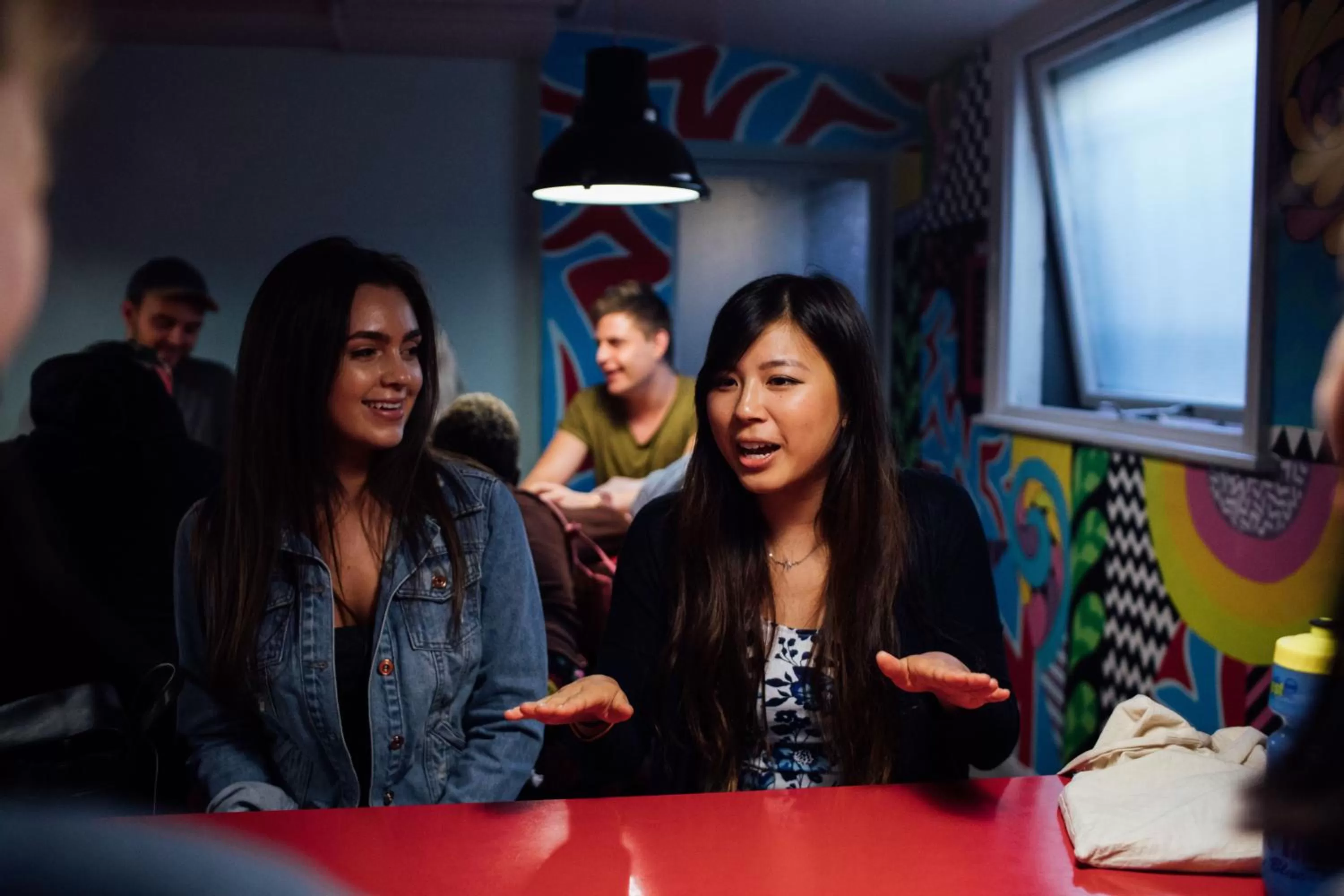 group of guests in Clink261 Hostel