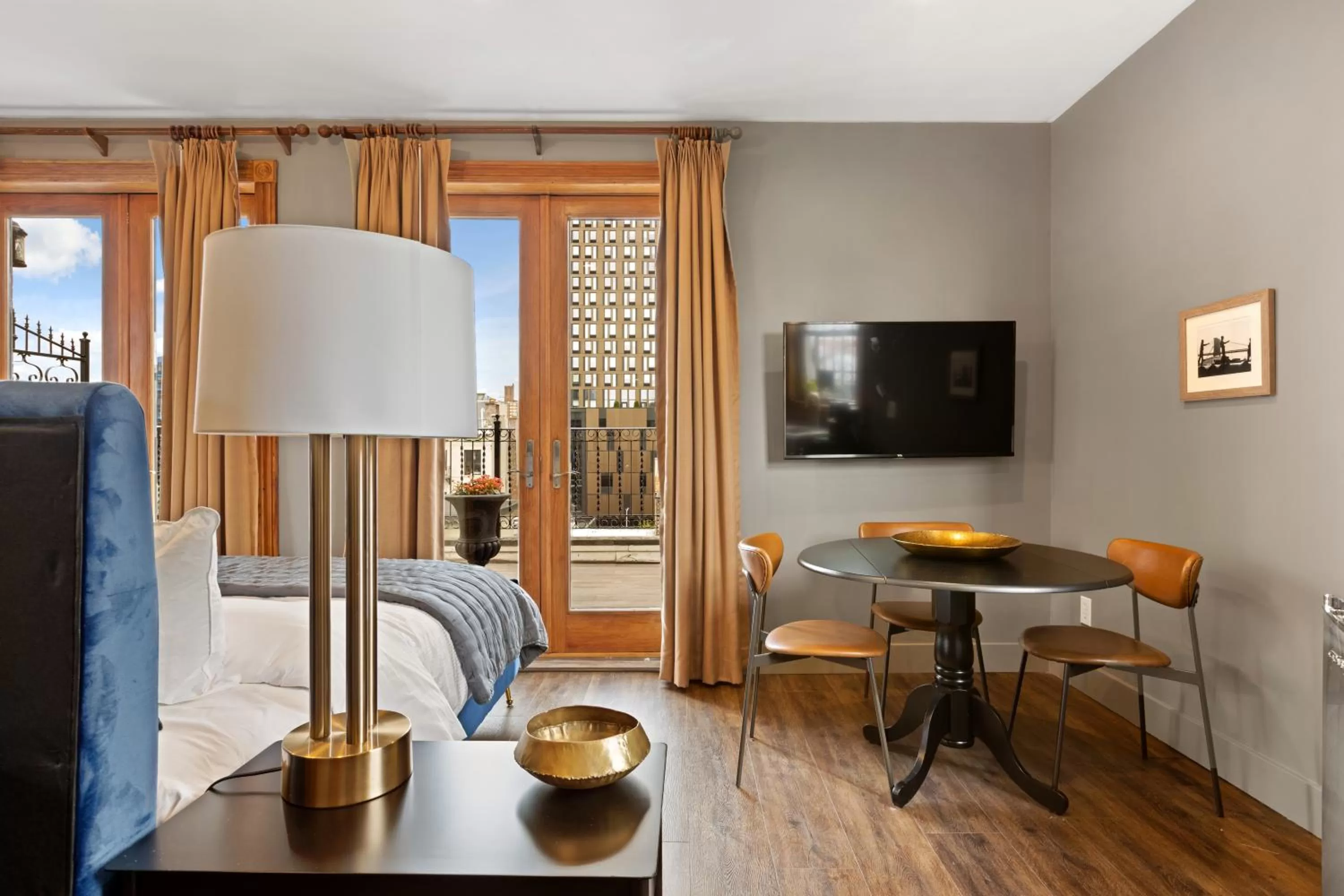 Balcony/Terrace in The Historic Blue Moon Hotel - NYC