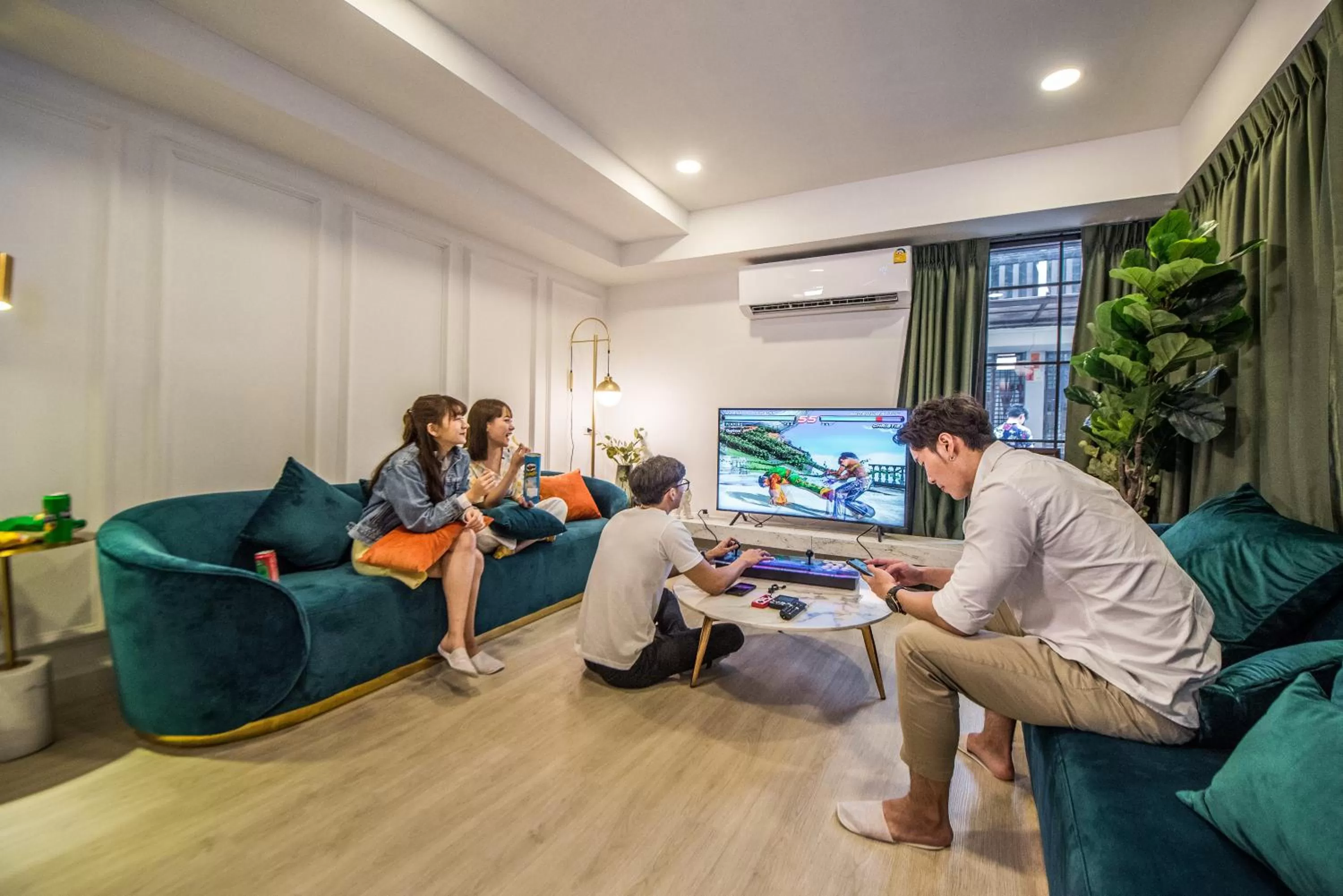 People in Theme Boutique Hotel Bangkok