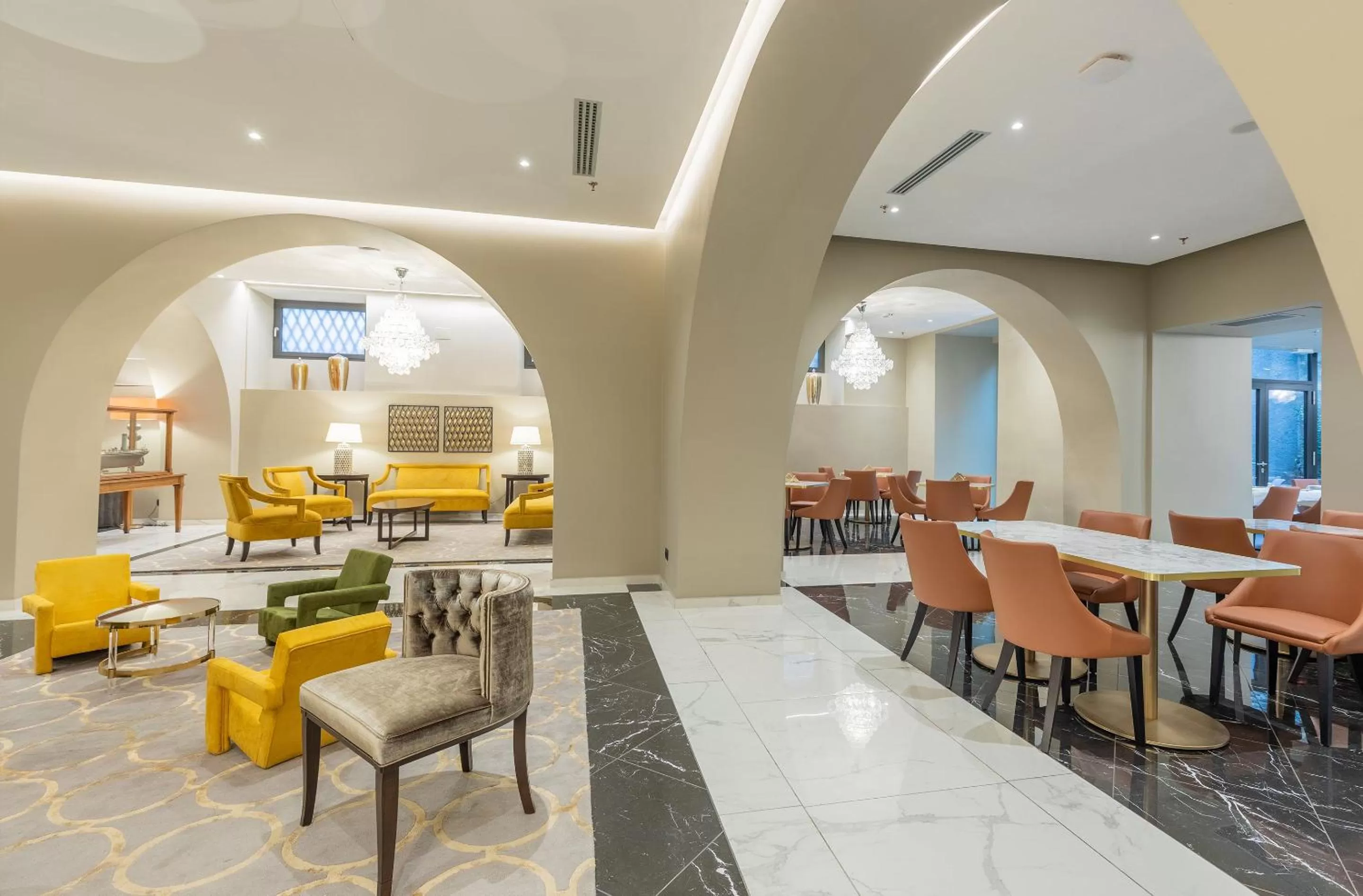 Living room in Hotel Astoria