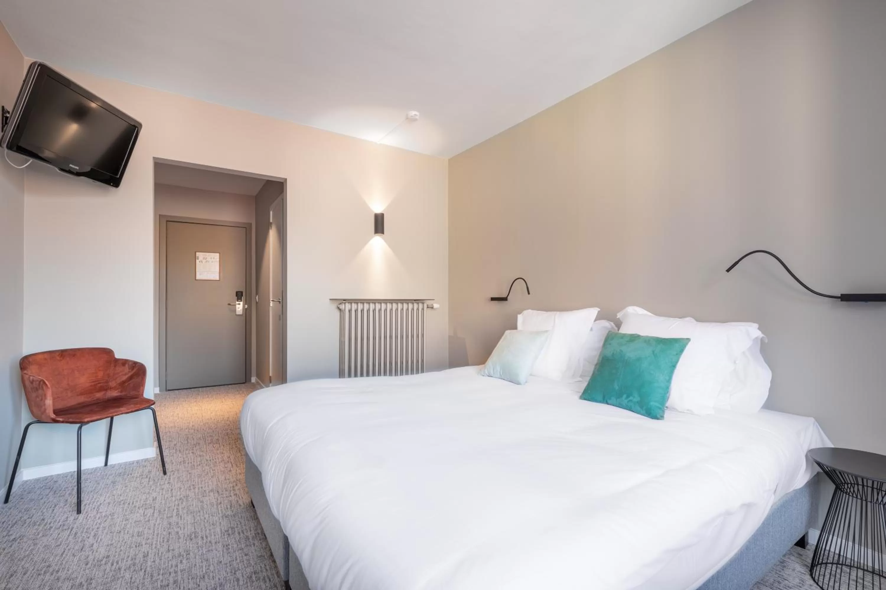 Bed in Hotel Augustyn Brugge