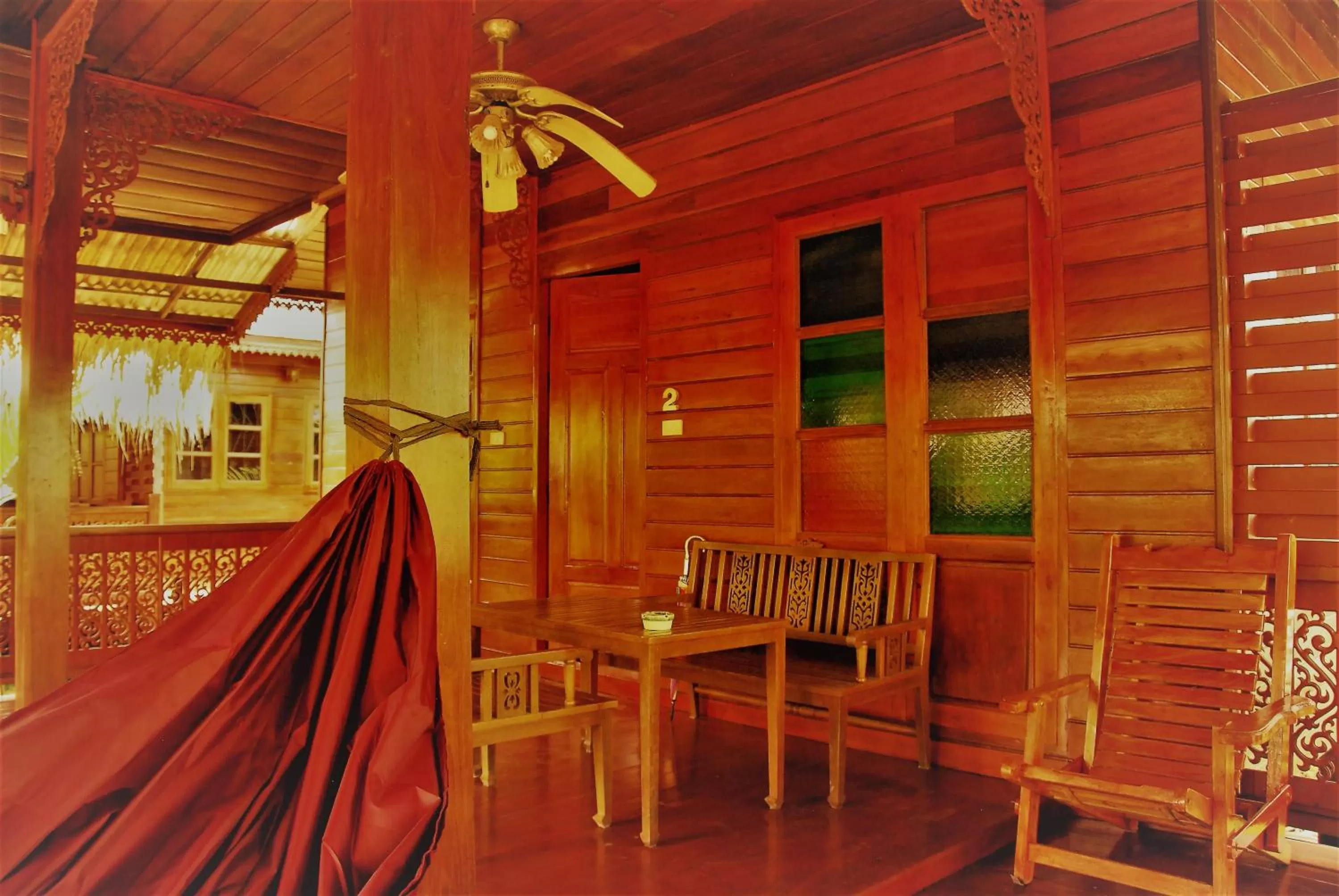 Balcony/Terrace in Cozy Garden Resort