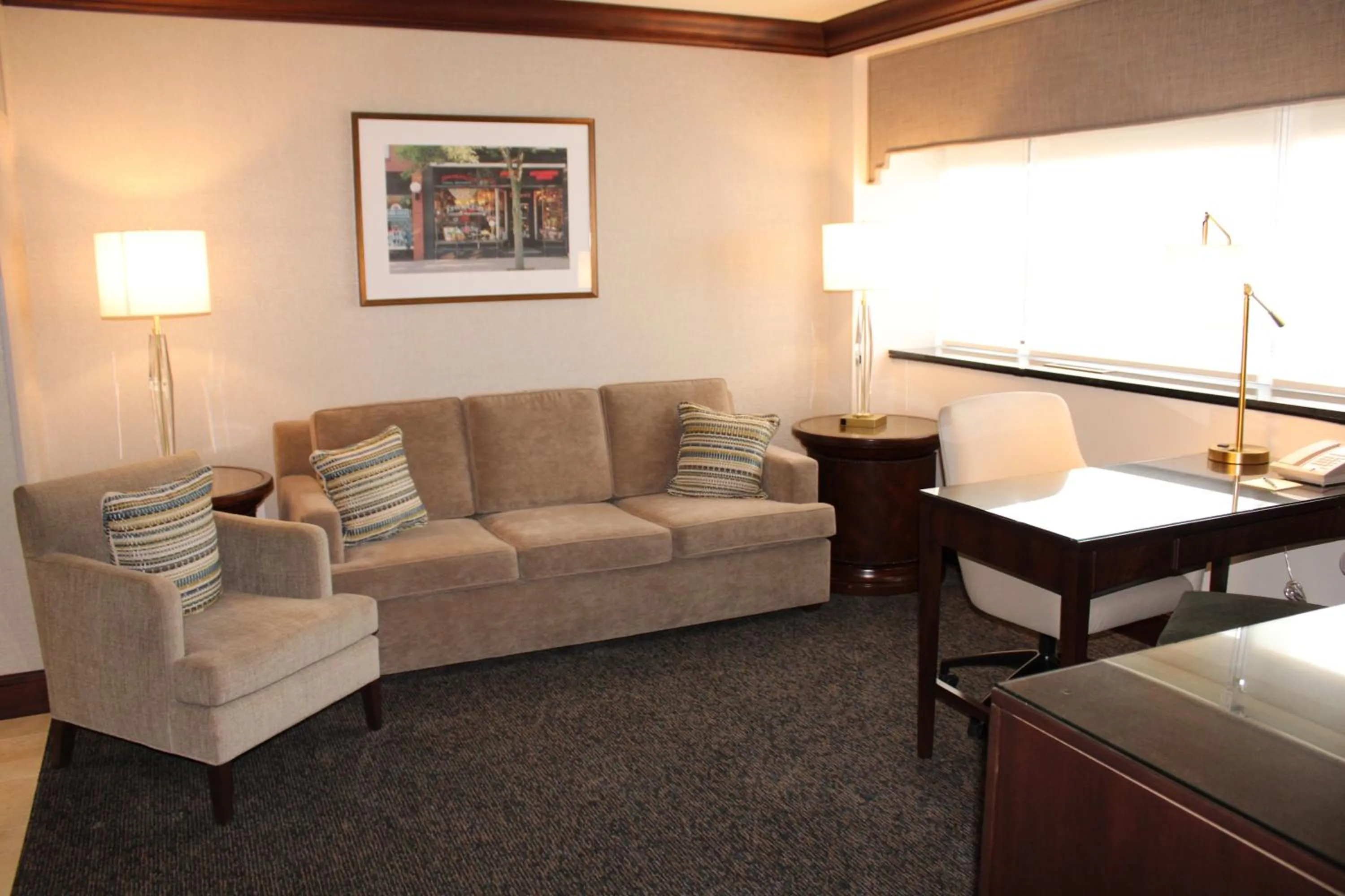 Living room in The Towers at The Kahler Grand