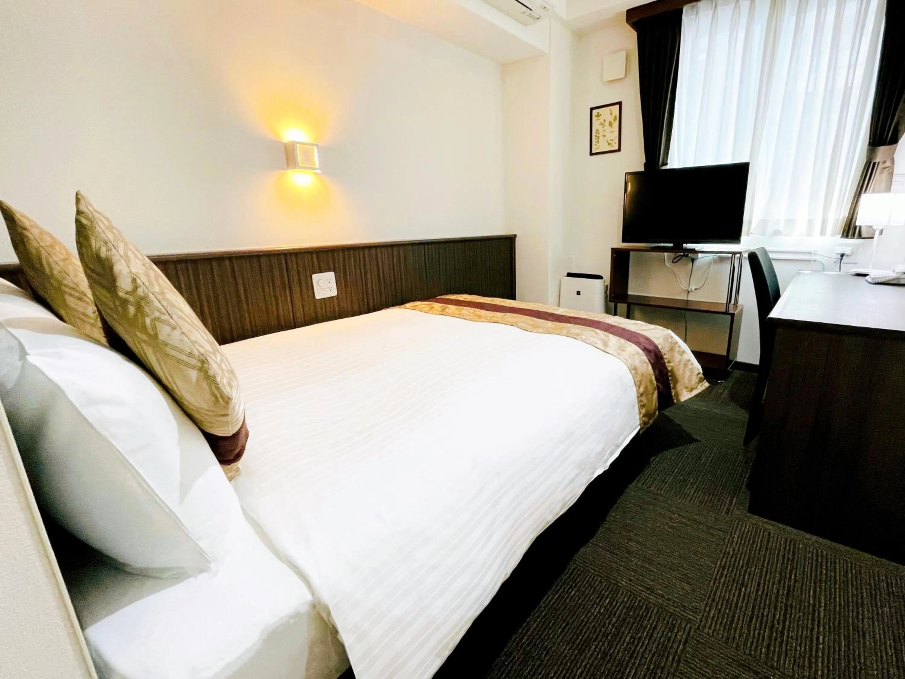 Photo of the whole room, Bed in Eins.Inn Umeda Higashi