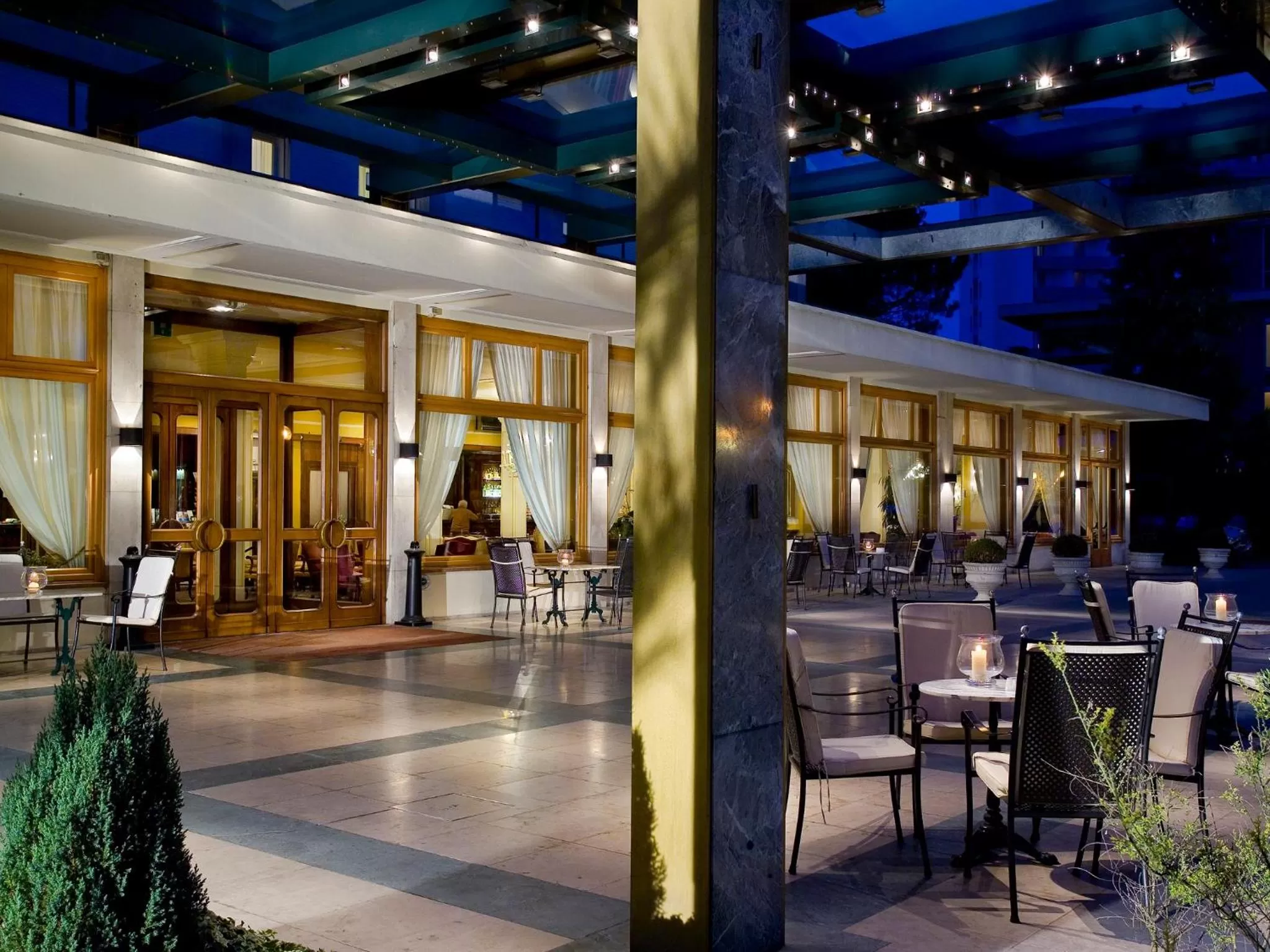 Facade/entrance in Hotel Universal Terme