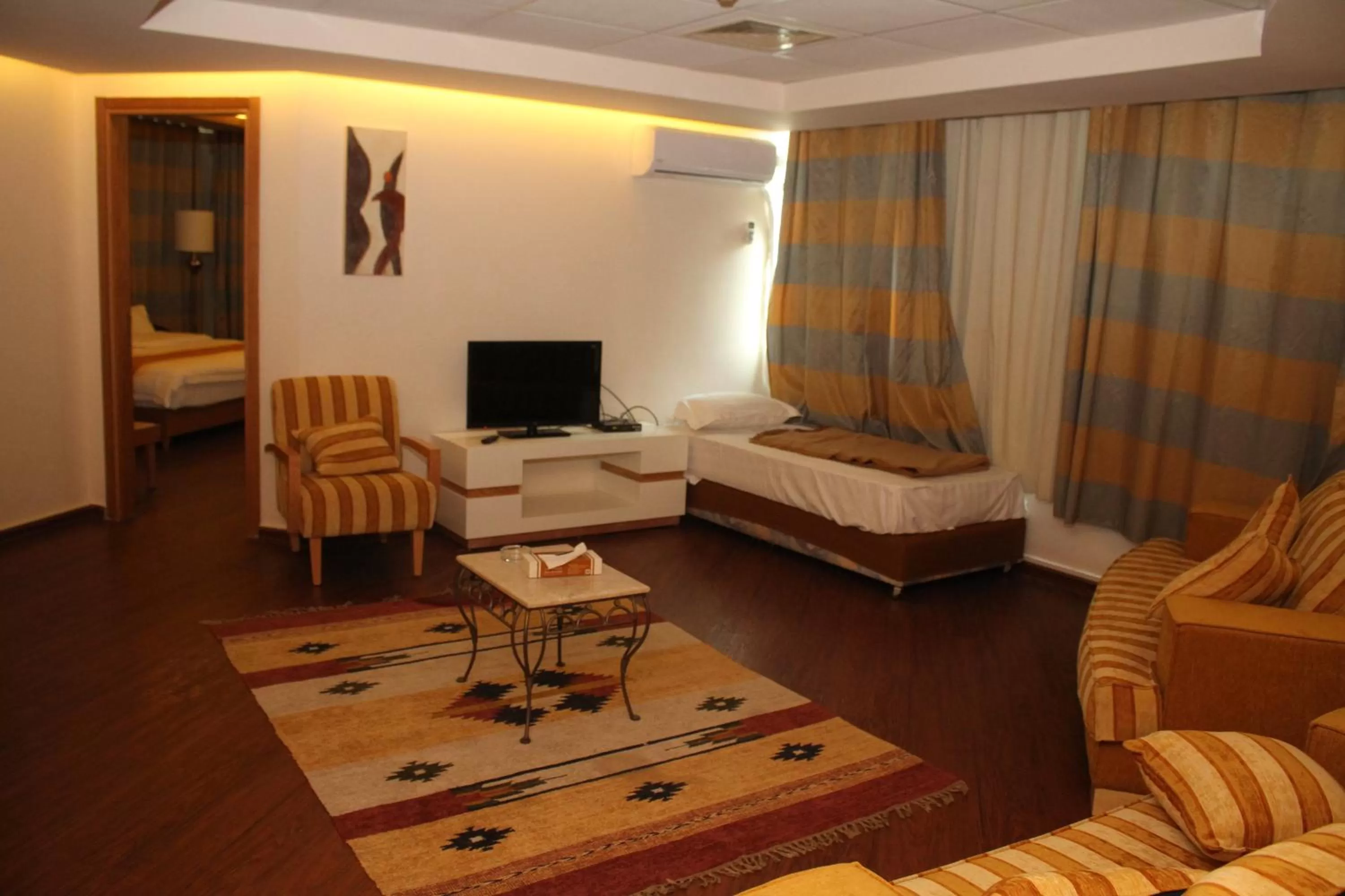 Living room, Lounge/Bar in Saleem Afandi Hotel