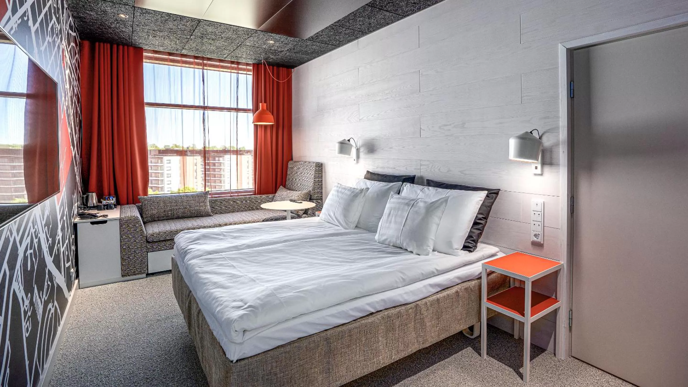 Bed in Original Sokos Hotel Kupittaa