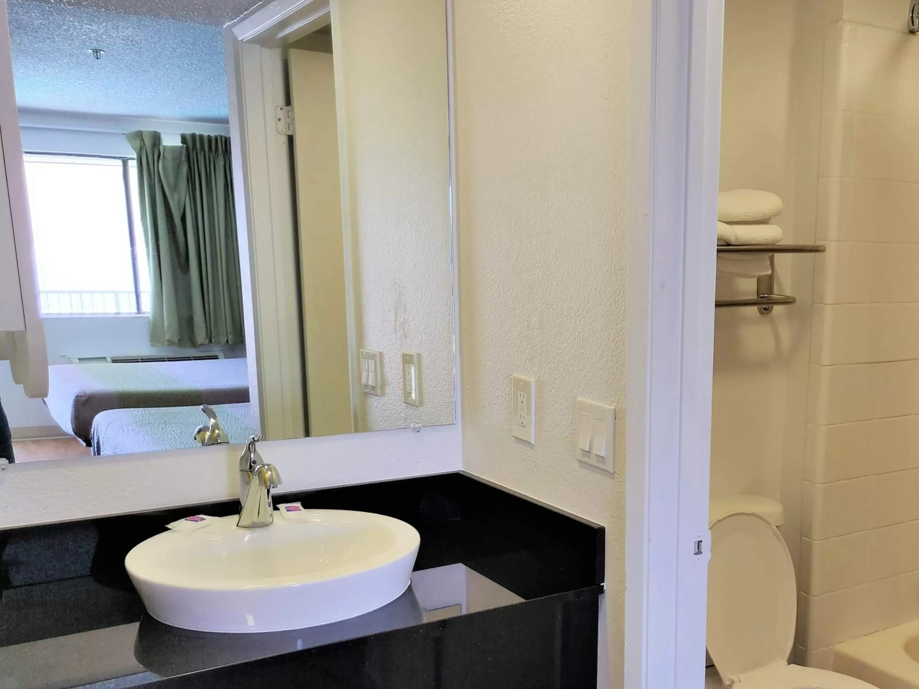 Bathroom in Studio 6-Fresno, CA - Extended Stay