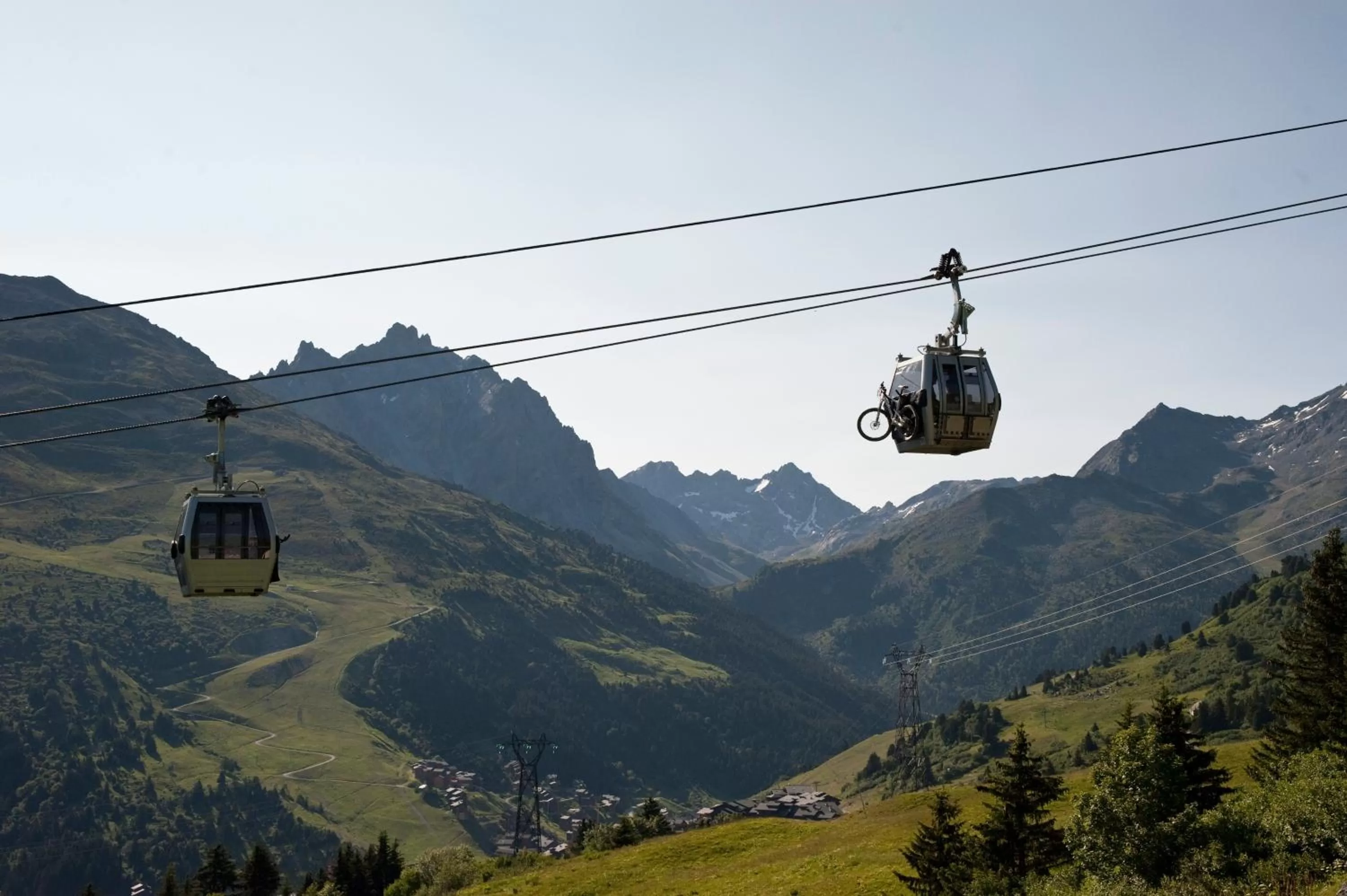 Natural landscape in Hotel La Chaudanne