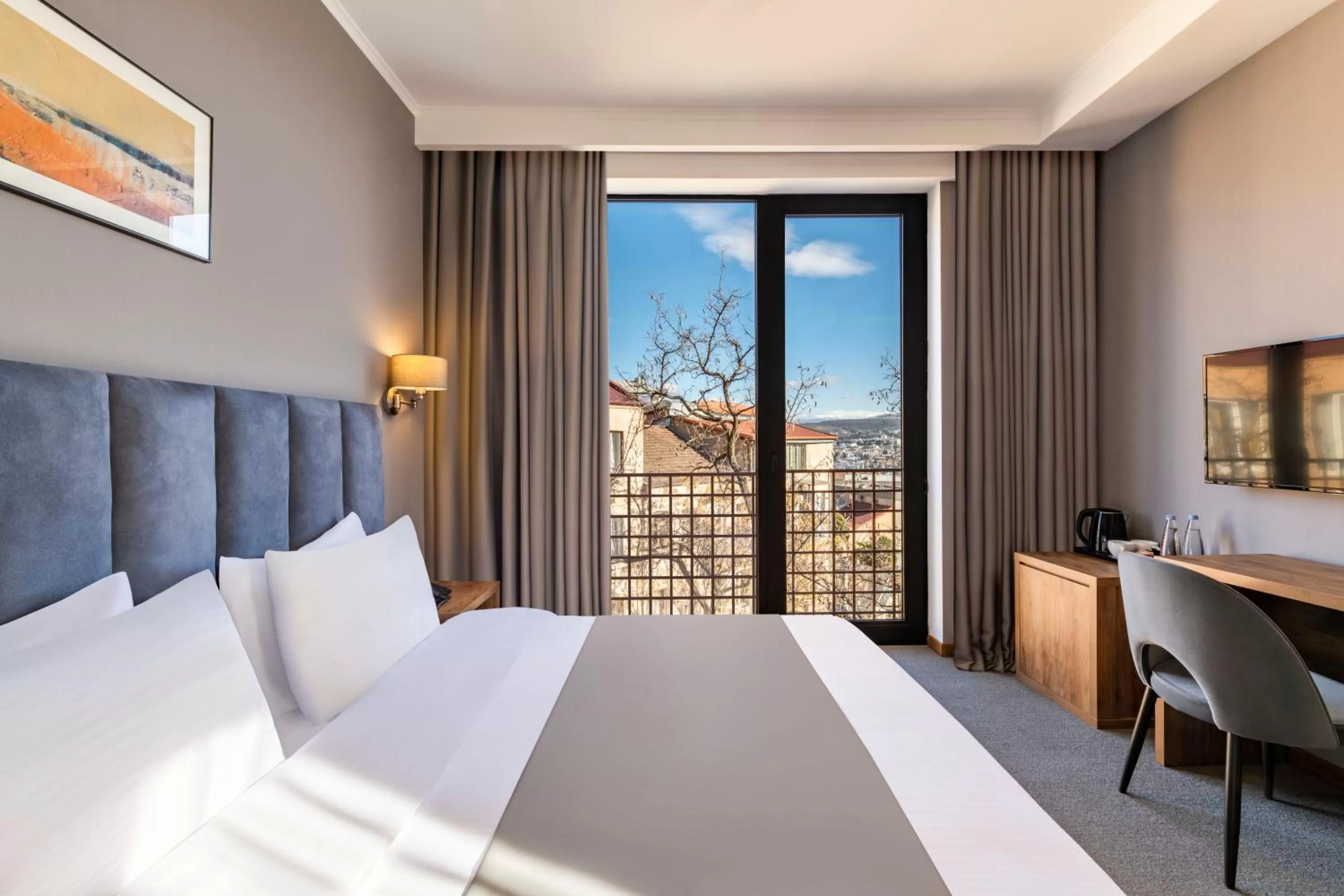 Bed in Barnovi Boutique Hotel