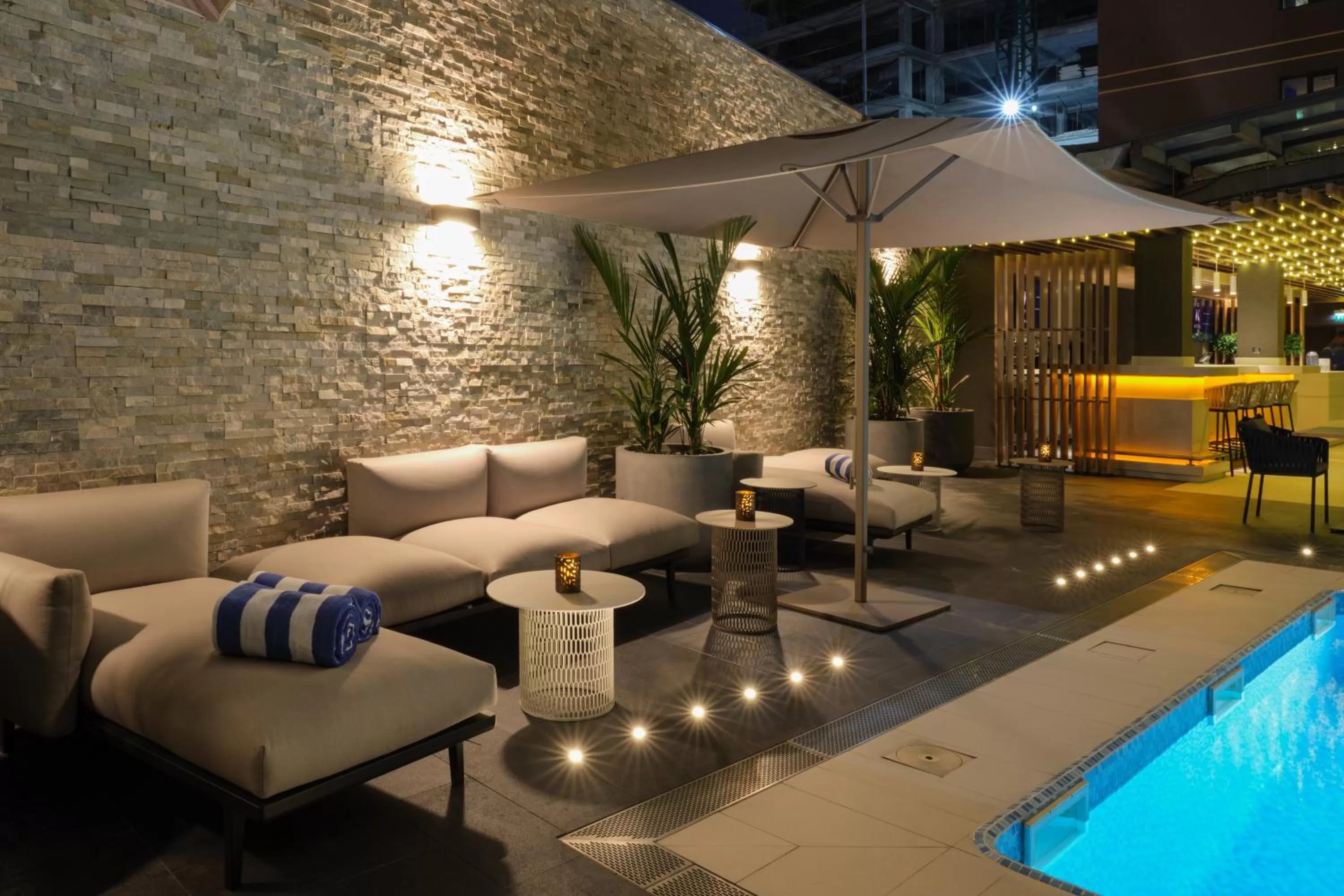 Swimming pool in K Hotel Douala