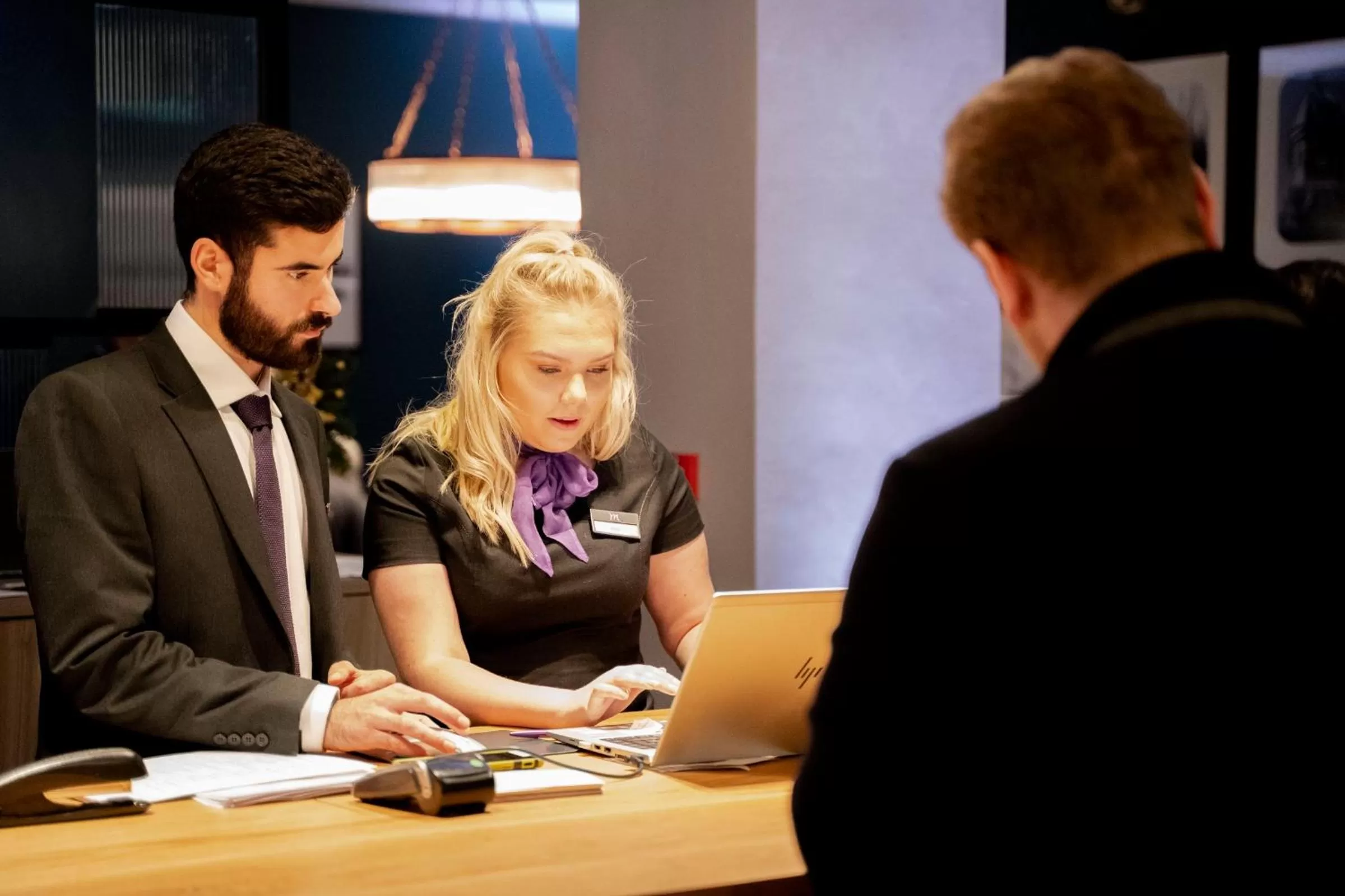 People in Mercure Cardiff North Hotel