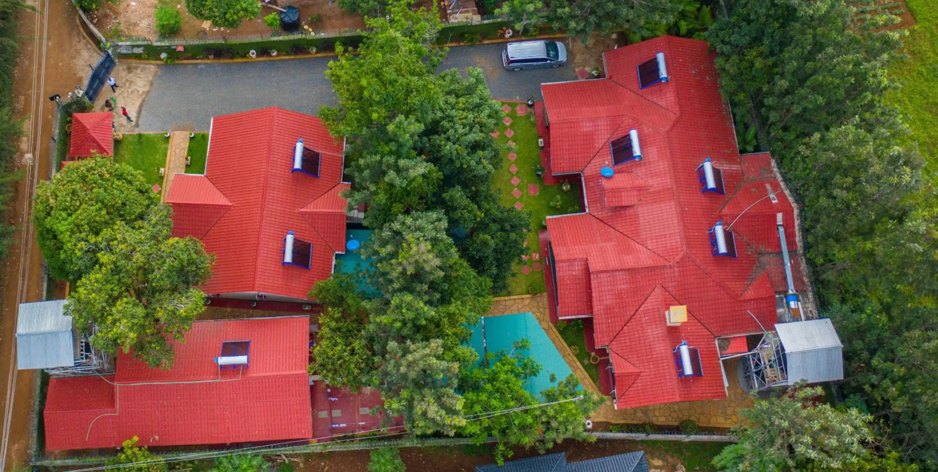 Bird's eye view in Lovely Garden Guest Home
