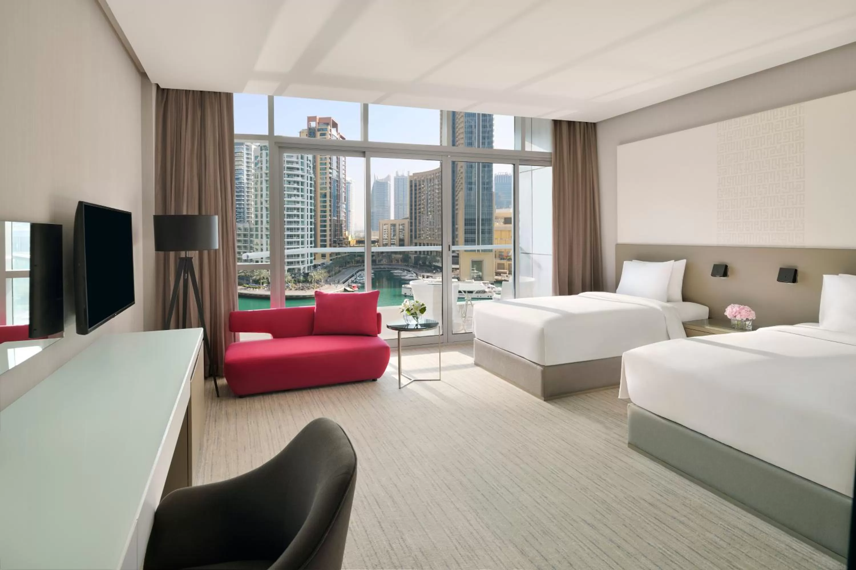 Bedroom, Bed in InterContinental Dubai Marina by IHG
