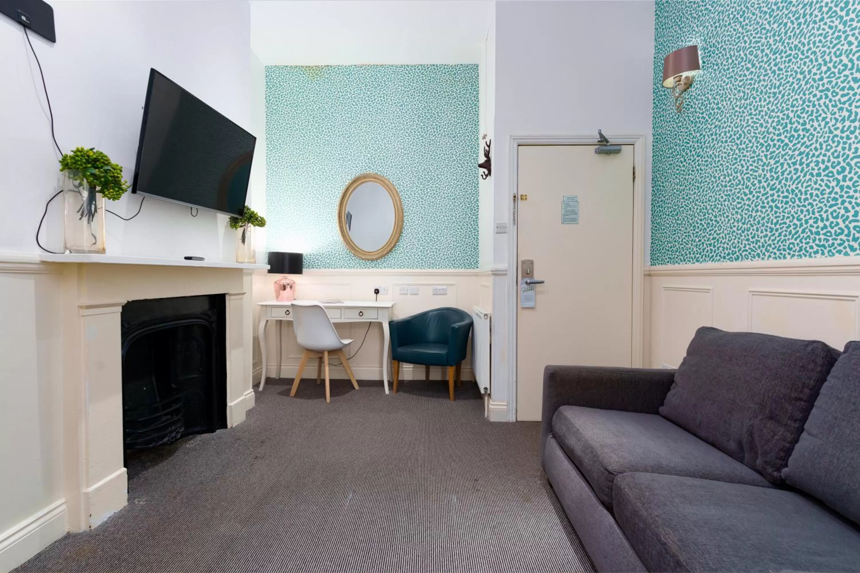 Living room in Bower House