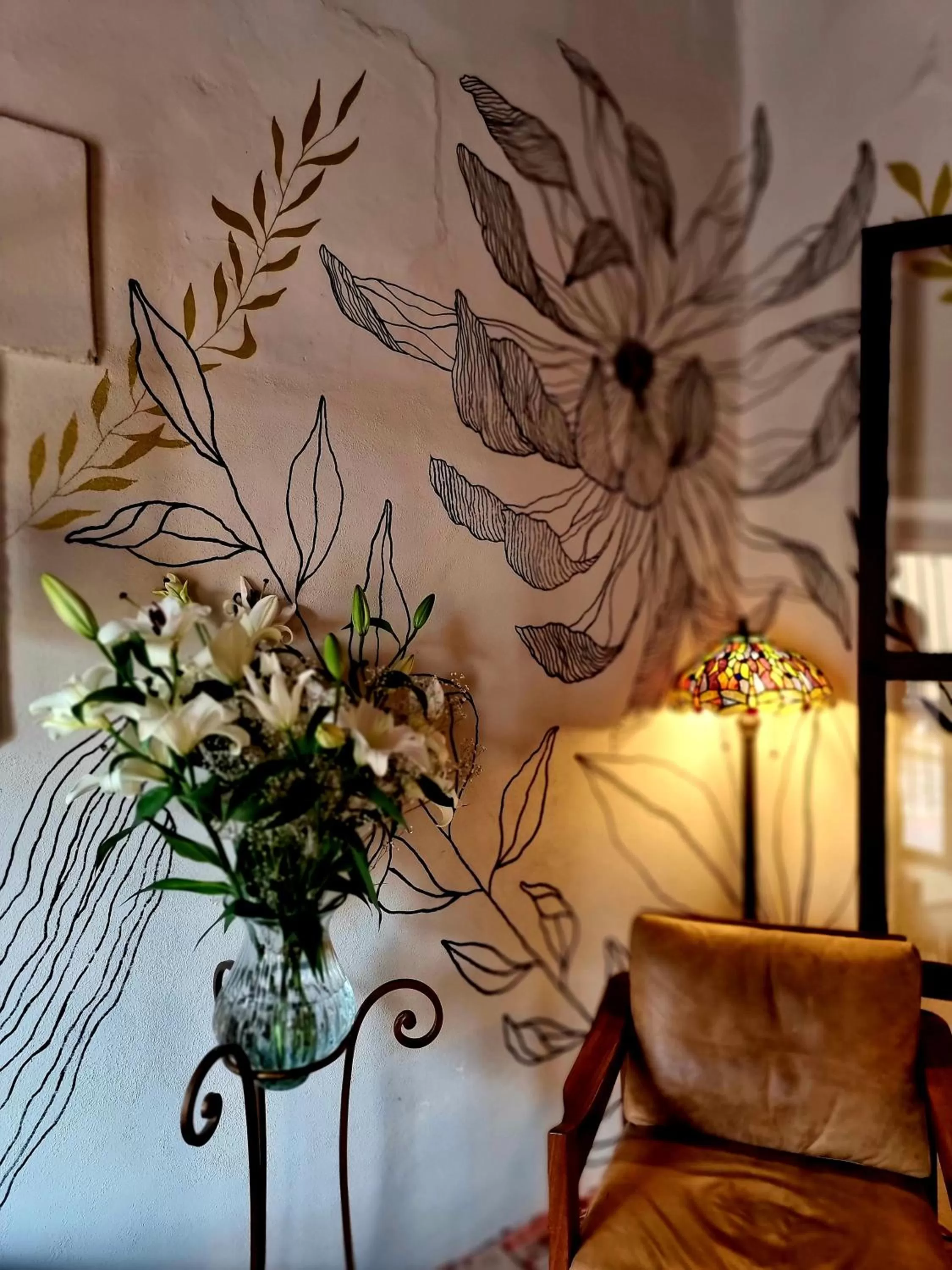 Lobby or reception in Hacienda de las Flores