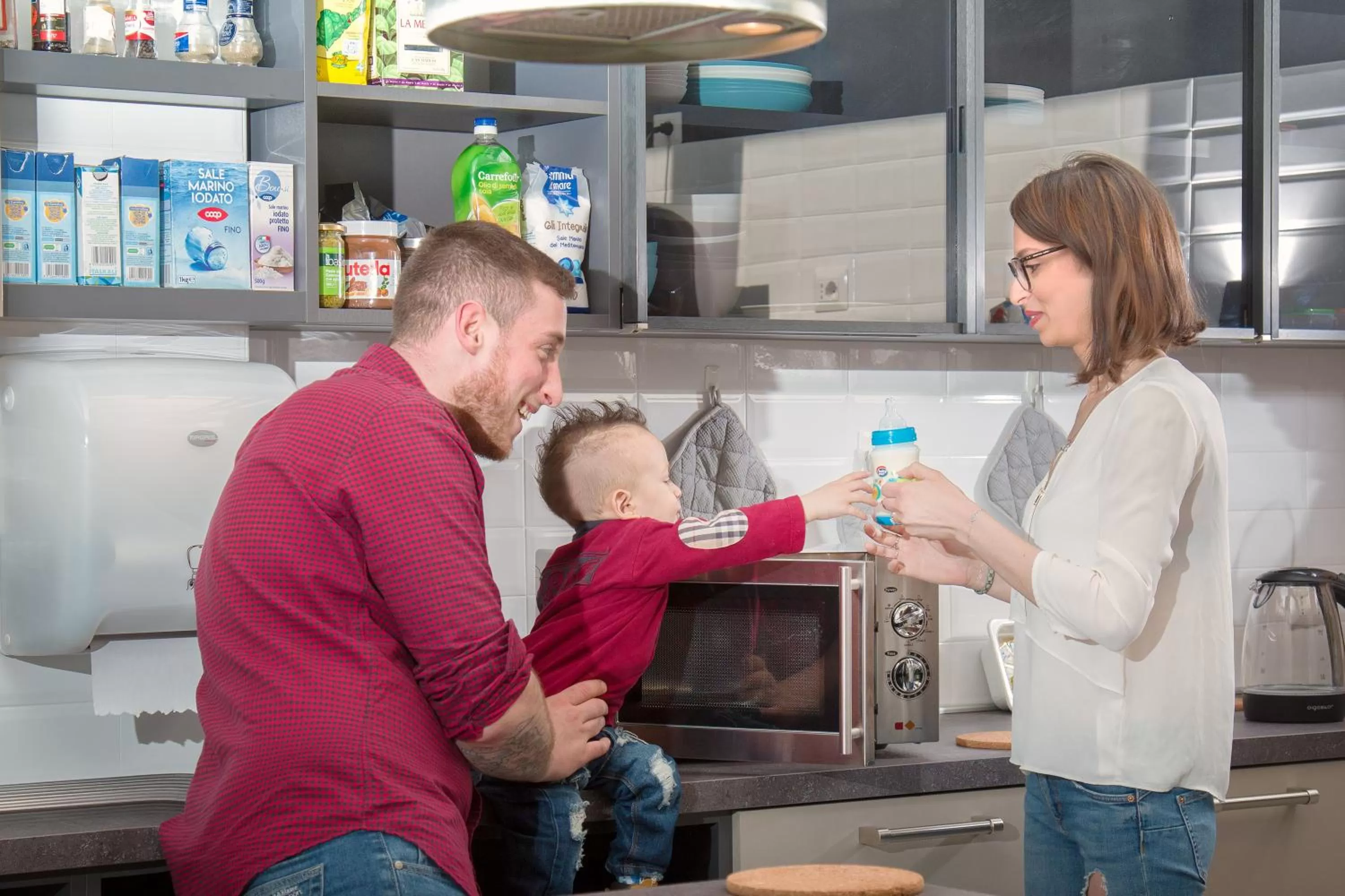 Communal kitchen in The RomeHello