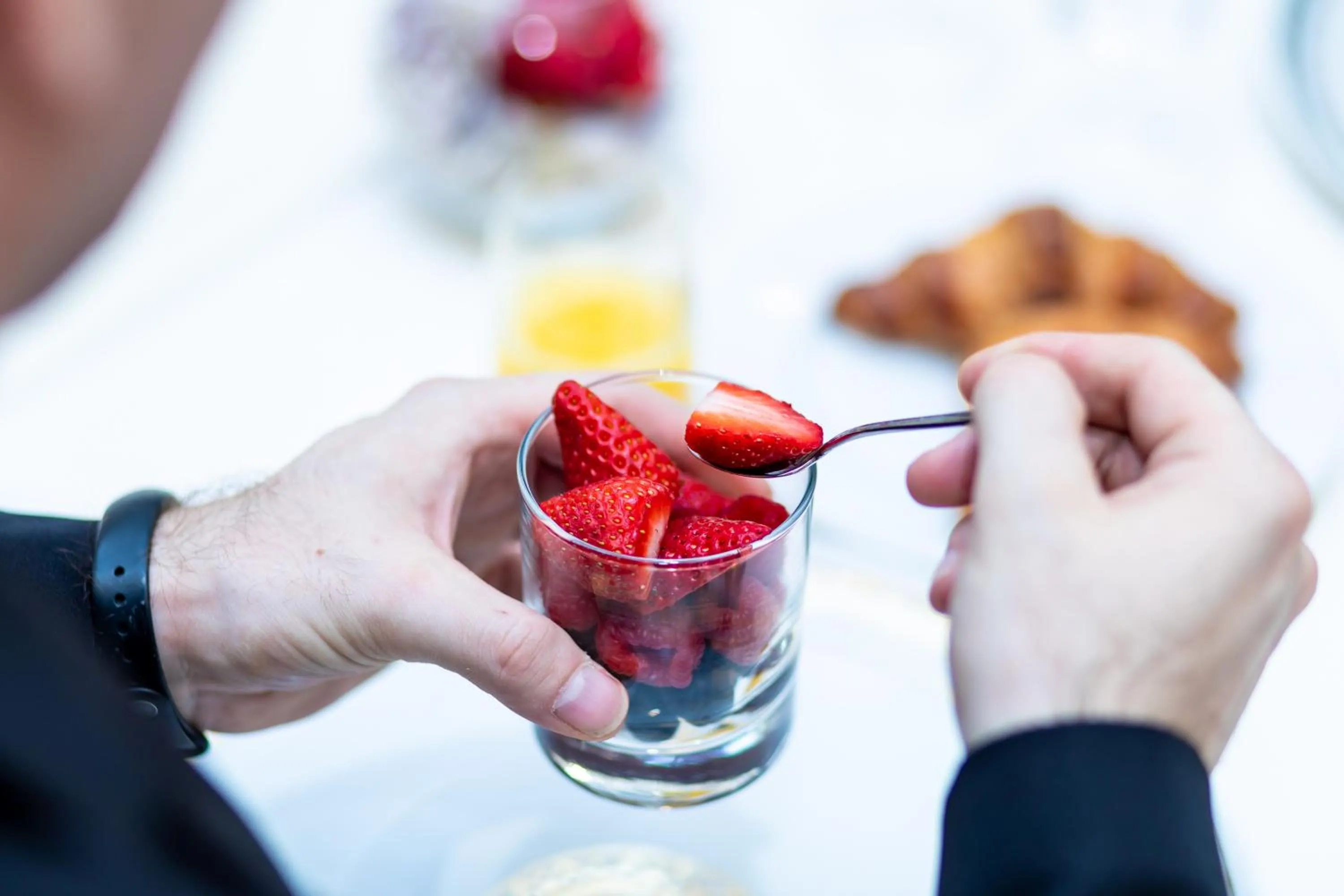 Food in Hotel Le Premier