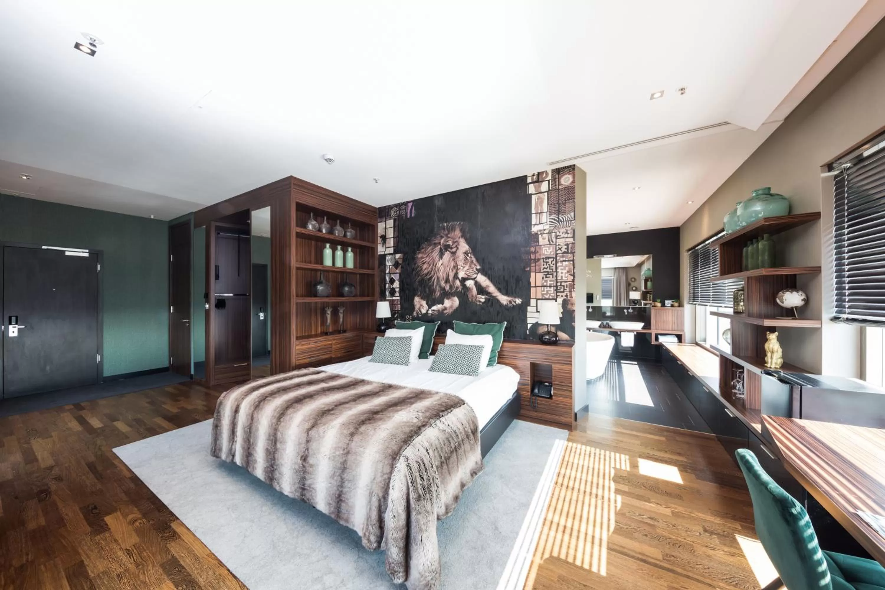 Bed in Van der Valk Hotel Düsseldorf