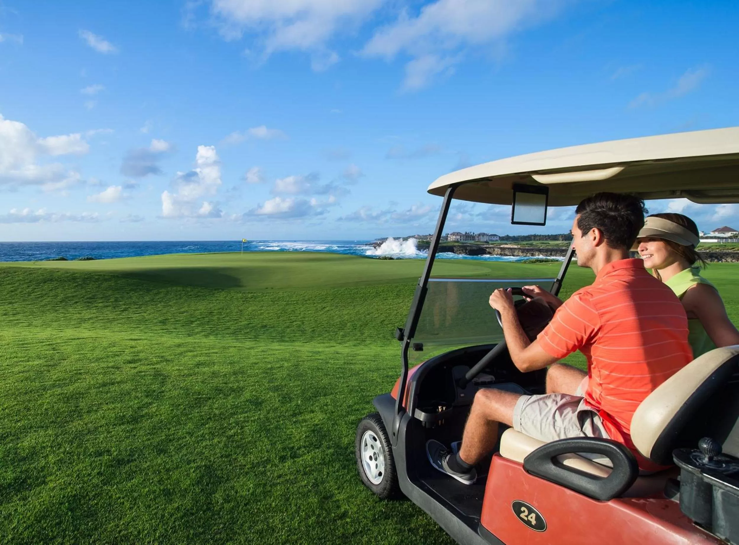 Golfcourse in Tortuga Bay