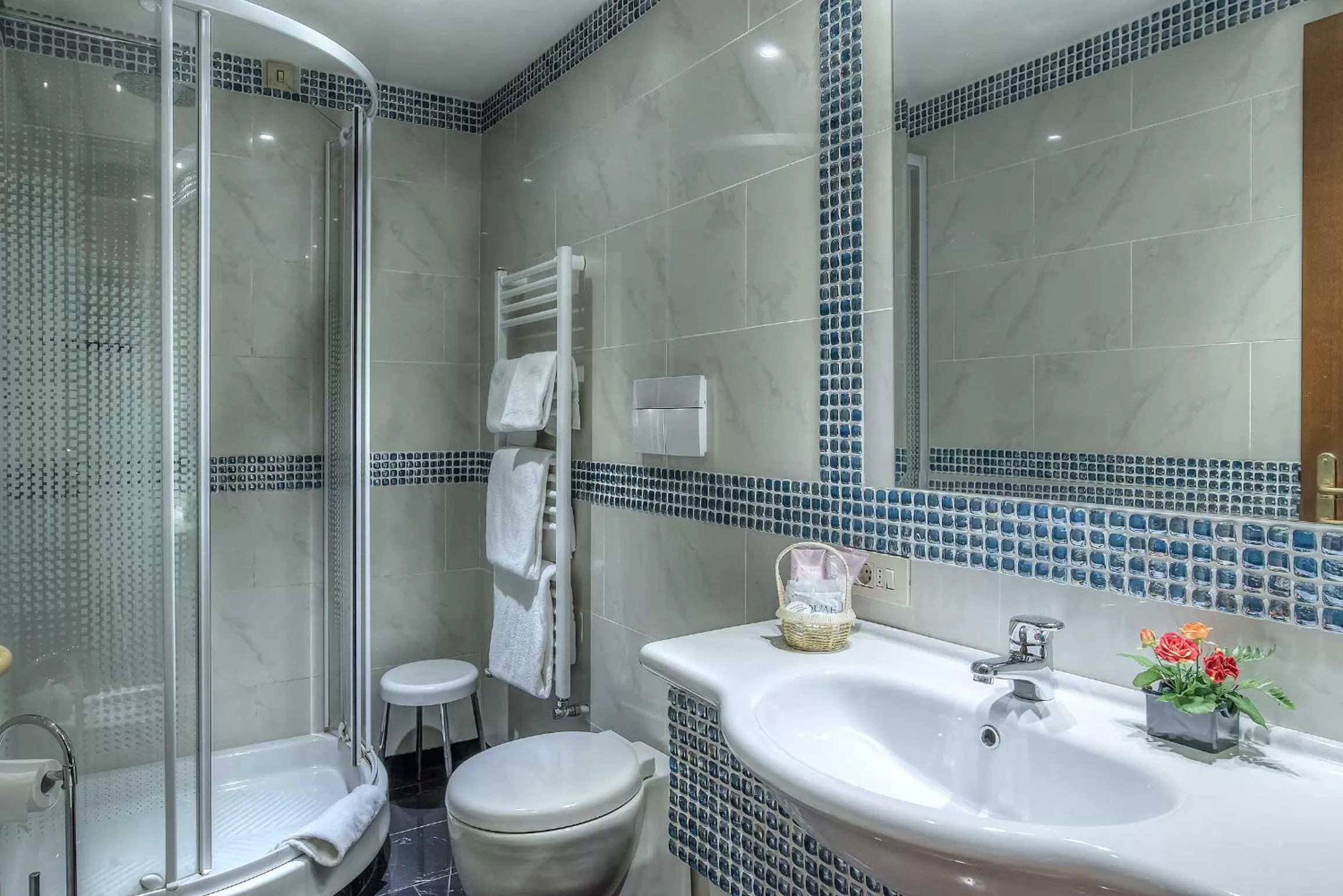 Bathroom in Hotel Caracciolo