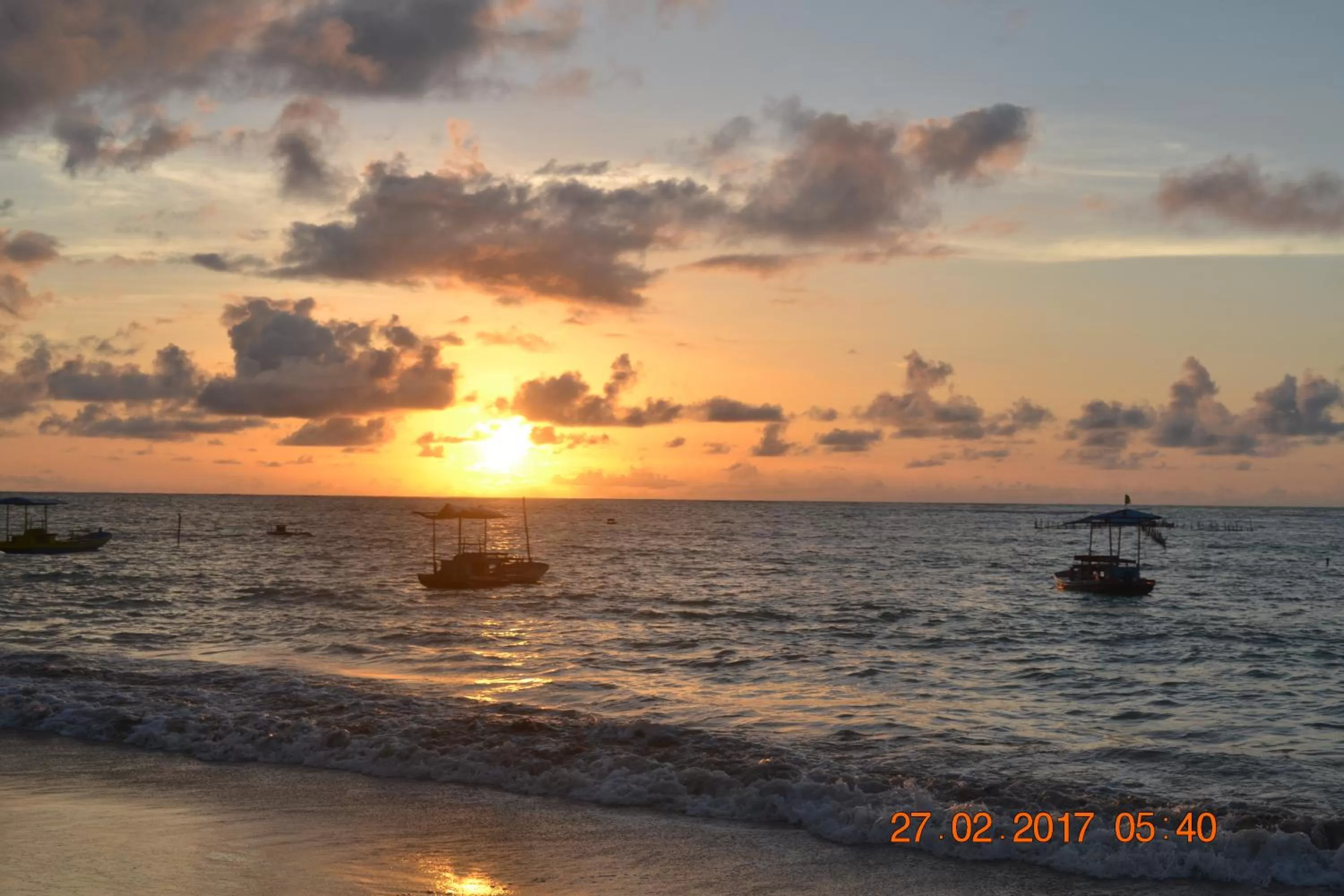 Sea view in Pousada e Restaurante Encanto das Águas