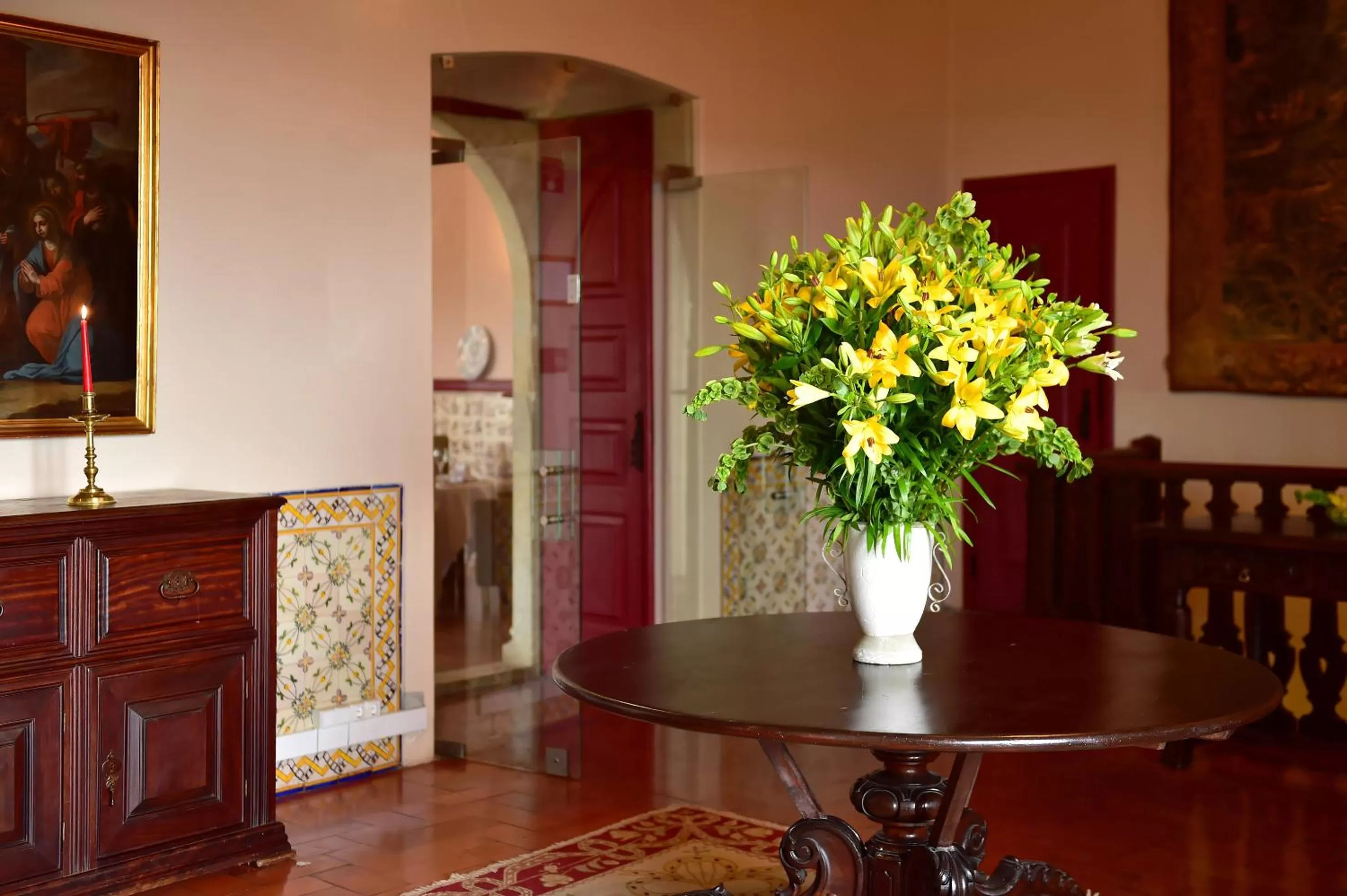 Decorative detail in Pousada Castelo de Obidos