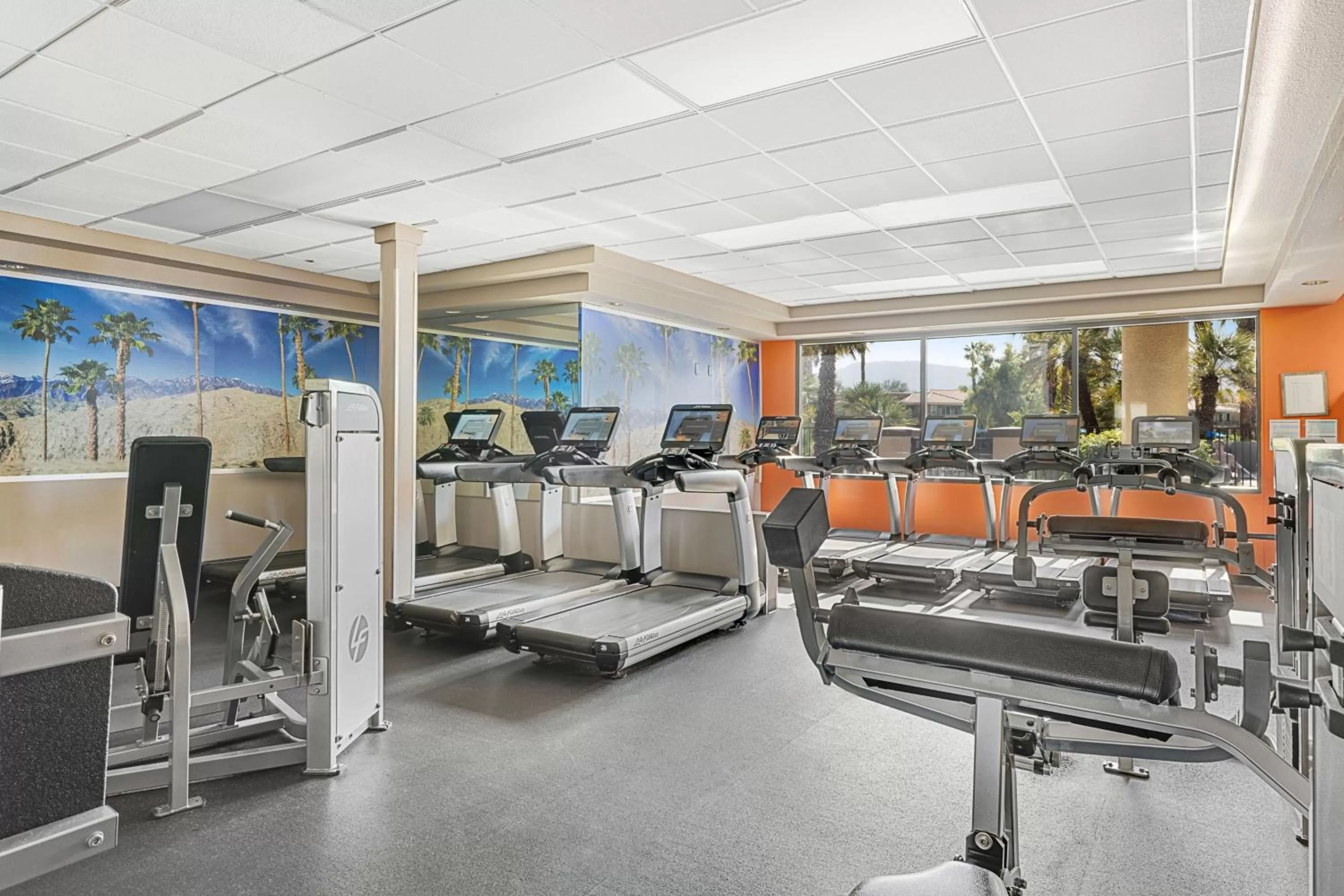 Fitness centre/facilities in Marriott's Desert Springs Villas II